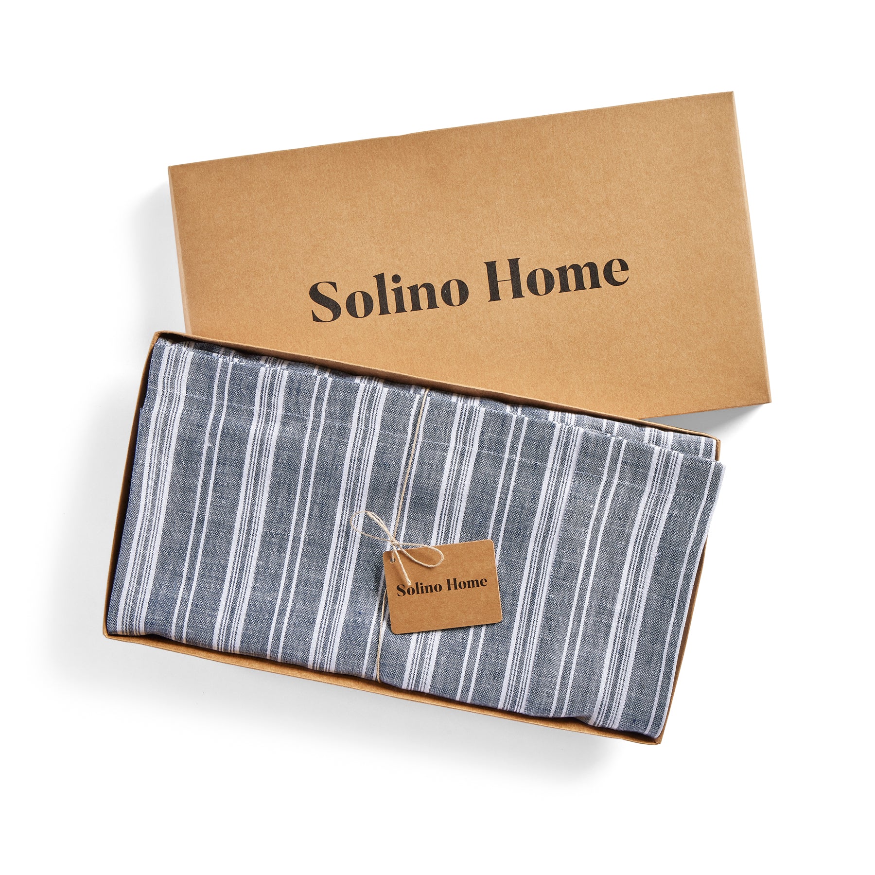 Stylish Chelsea Stripe Tablecloth - Waterproof & Wrinkle-Free - Perfect for Dining, Parties, and Outdoor Events