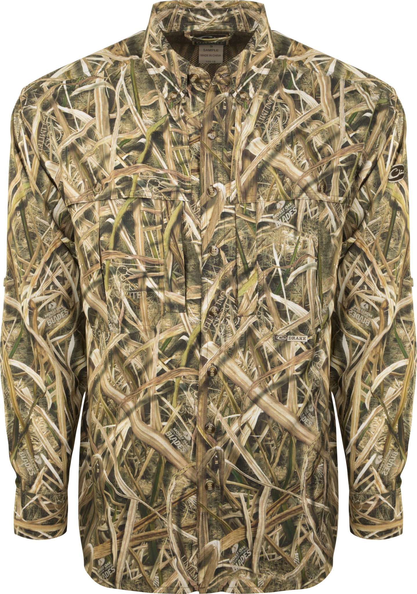 Drake Men's Est Camo Flyweight Jacket - Lightweight Water-Resistant Outdoor Hunting & Hiking Windbreaker for Men