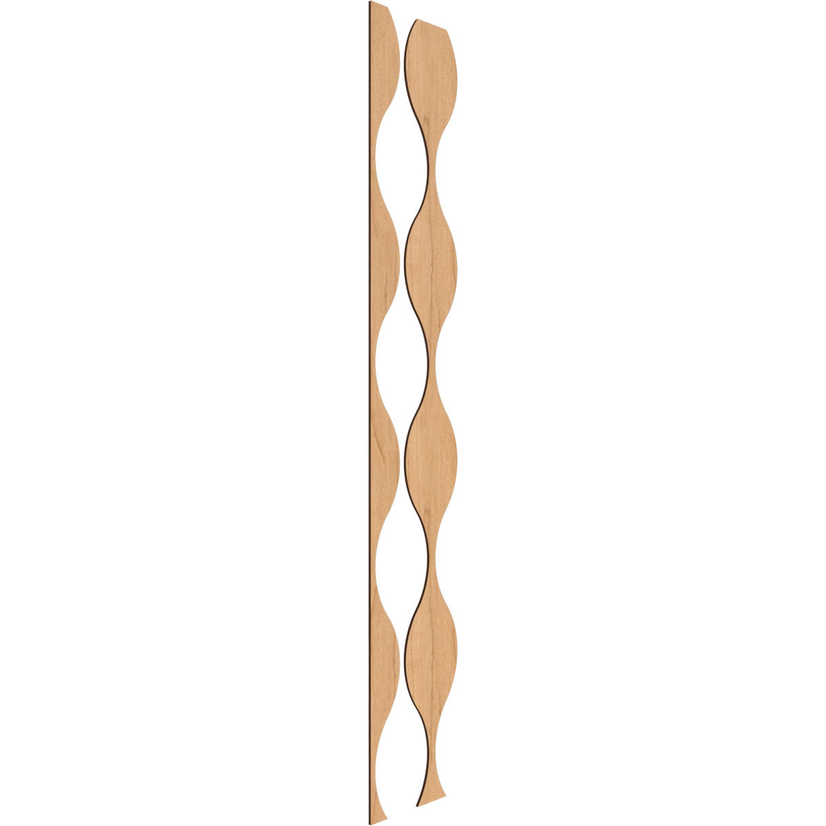 Ozark Adjustable Wood Slat Wall Kit - Modern DIY Wall Panel System for Home & Office Decor - Perfect for Living Room, Bedroom, and Accent Walls