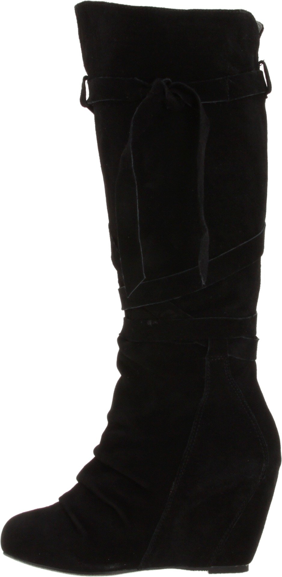 Naughty Monkey Women's Girl Talk Boot - Stylish Ankle Booties for Women | Comfortable & Fashionable Fall Winter Shoes | Perfect for Office, Dating & Night Out