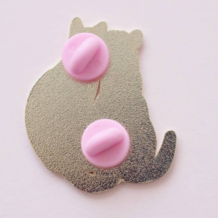 Black Cats Stargazing Enamel Pin - Cute Cat Brooch for Astronomy Lovers - Perfect for Jackets, Backpacks & Gift Giving