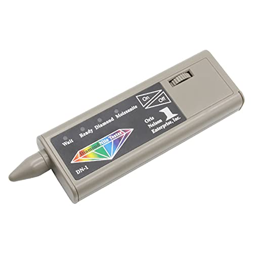 Professional Diamond Tester Pen - High Accuracy Jewelry Diamond Selector for Gemologists & Jewelers | Thermal Conductivity Meter for Real/Fake Diamond Detection | Perfect for Jewelry Appraisal, Pawn Shops & Gemstone Testing