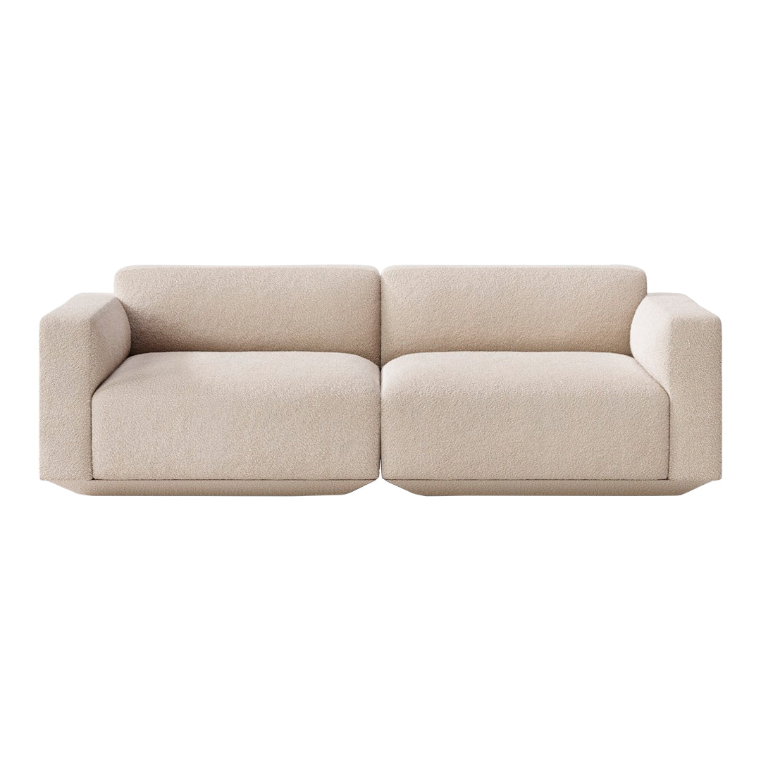 Develius Model A 2 Seater Sofa - Modern Loveseat for Small Spaces | Perfect for Living Room, Apartment & Office Waiting Area
