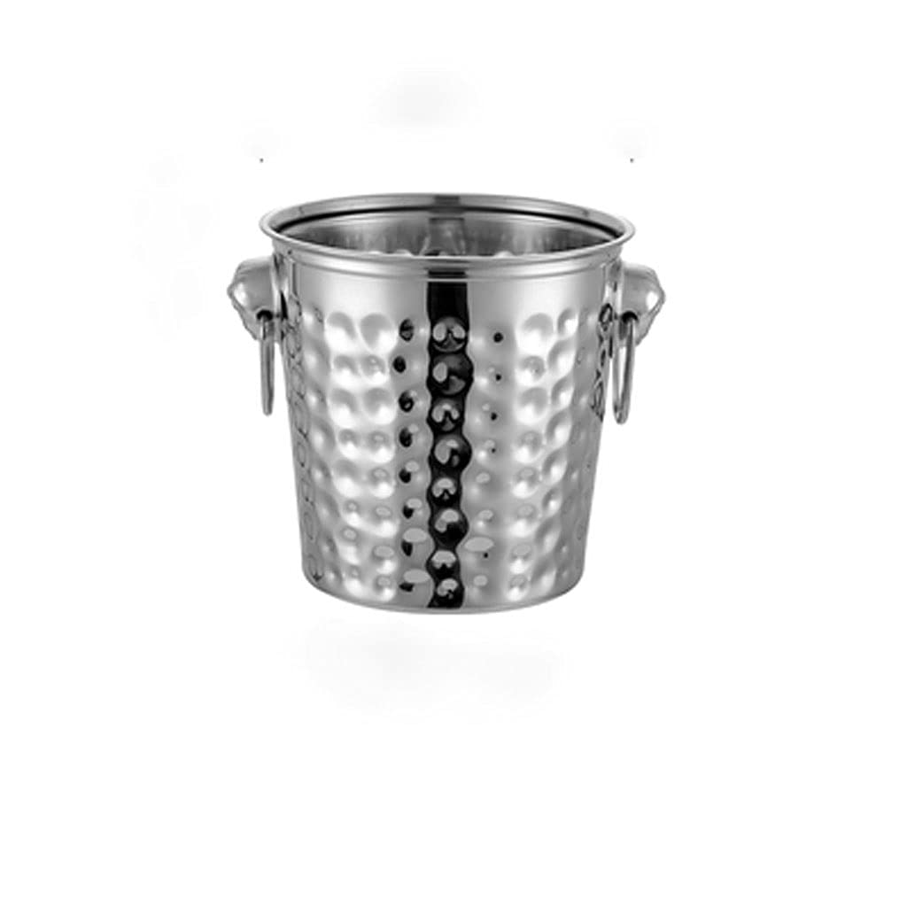 Stainless Steel Ice Bucket for Parties - 3000ml, 5000ml, 7000ml Capacity - Thickened KTV Bar & Champagne Cooler - European Style Beer Ice Bucket for Home, Picnics & Outdoor Gatherings