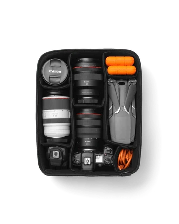Db Camera Insert for DSLR & Mirrorless - Waterproof & Shockproof Camera Bag Organizer - Perfect for Travel, Hiking & Outdoor Photography
