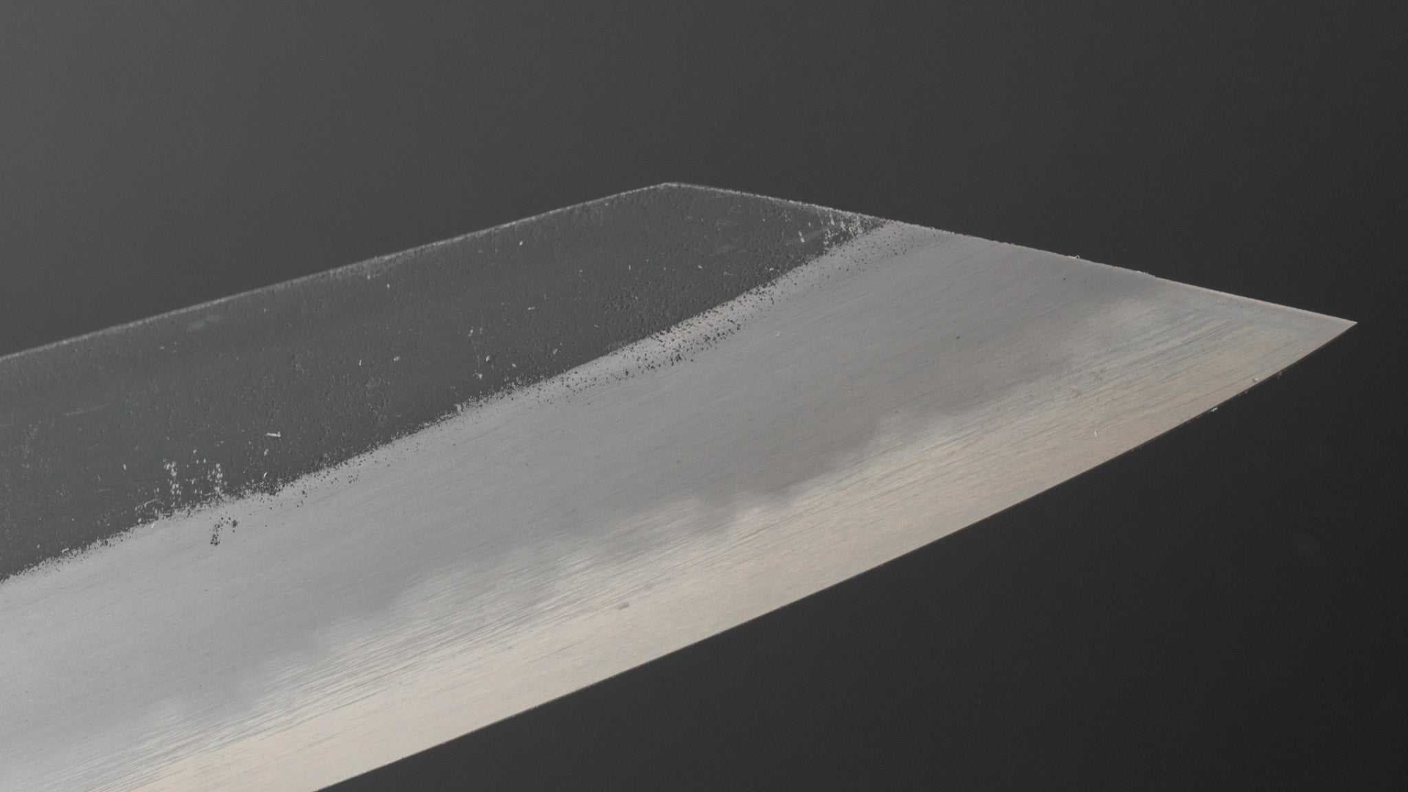 Premium Hitohira Togashi White #2 Kurouchi Kiritsuke Gyuto 240mm Japanese Chef Knife with Ho Wood Handle - Perfect for Sushi, Meat Slicing & Professional Kitchen Use