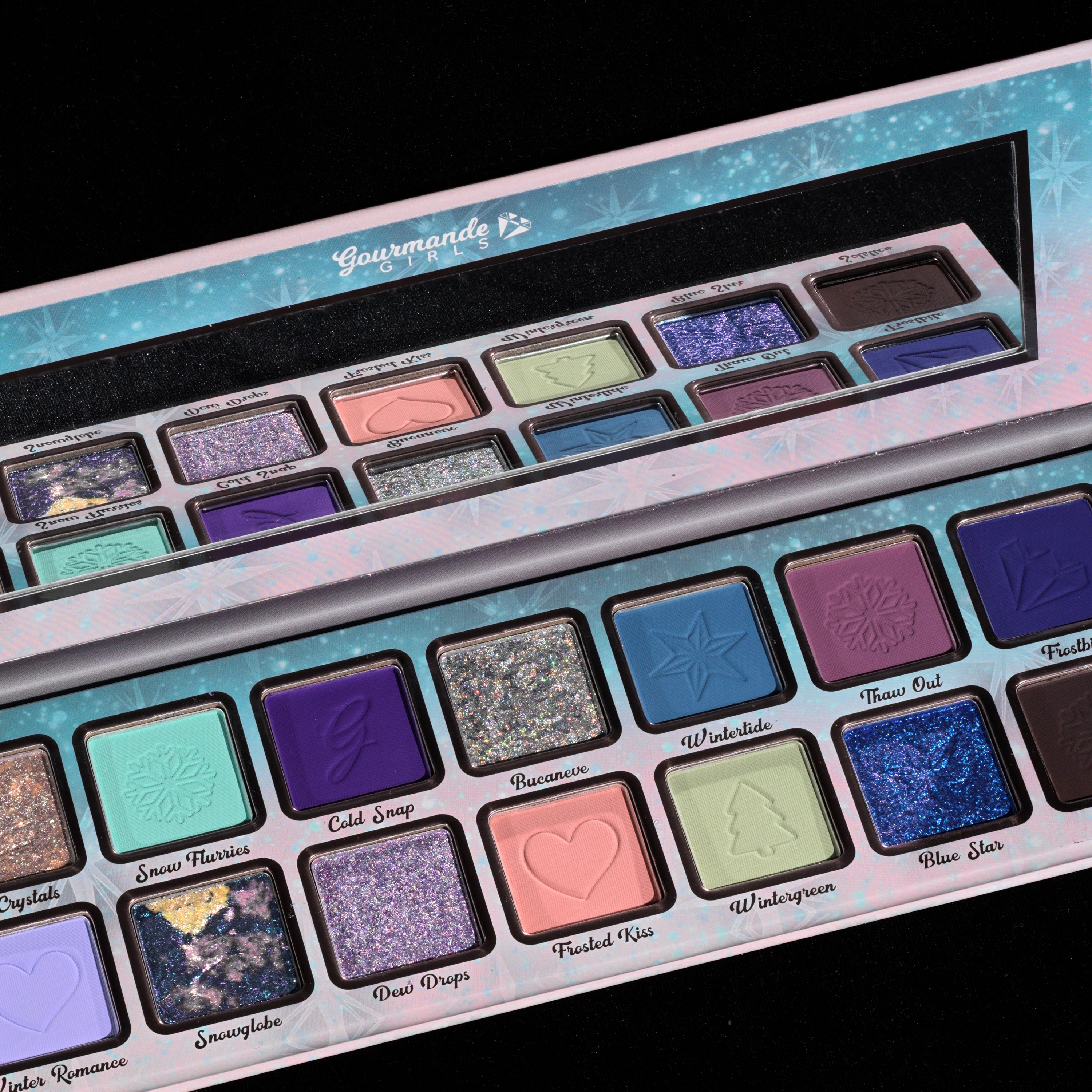 Frozen Kiss Eyeshadow Palette - 18 Highly Pigmented Matte & Shimmer Shades, Vegan & Cruelty-Free Makeup Kit for Professional & Everyday Looks | Perfect for Parties, Weddings, Date Nights & Special Occasions