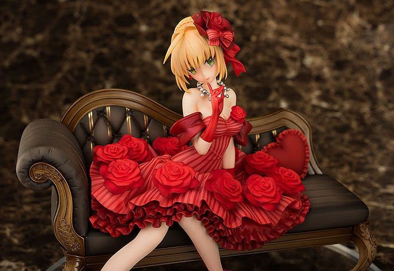 Fate/Extra Idol Emperor Nero 1/7 Scale PVC Figure - Anime Collectible Statue for Display & Decoration - Perfect for Anime Fans, Gaming Rooms & Otaku Collections
