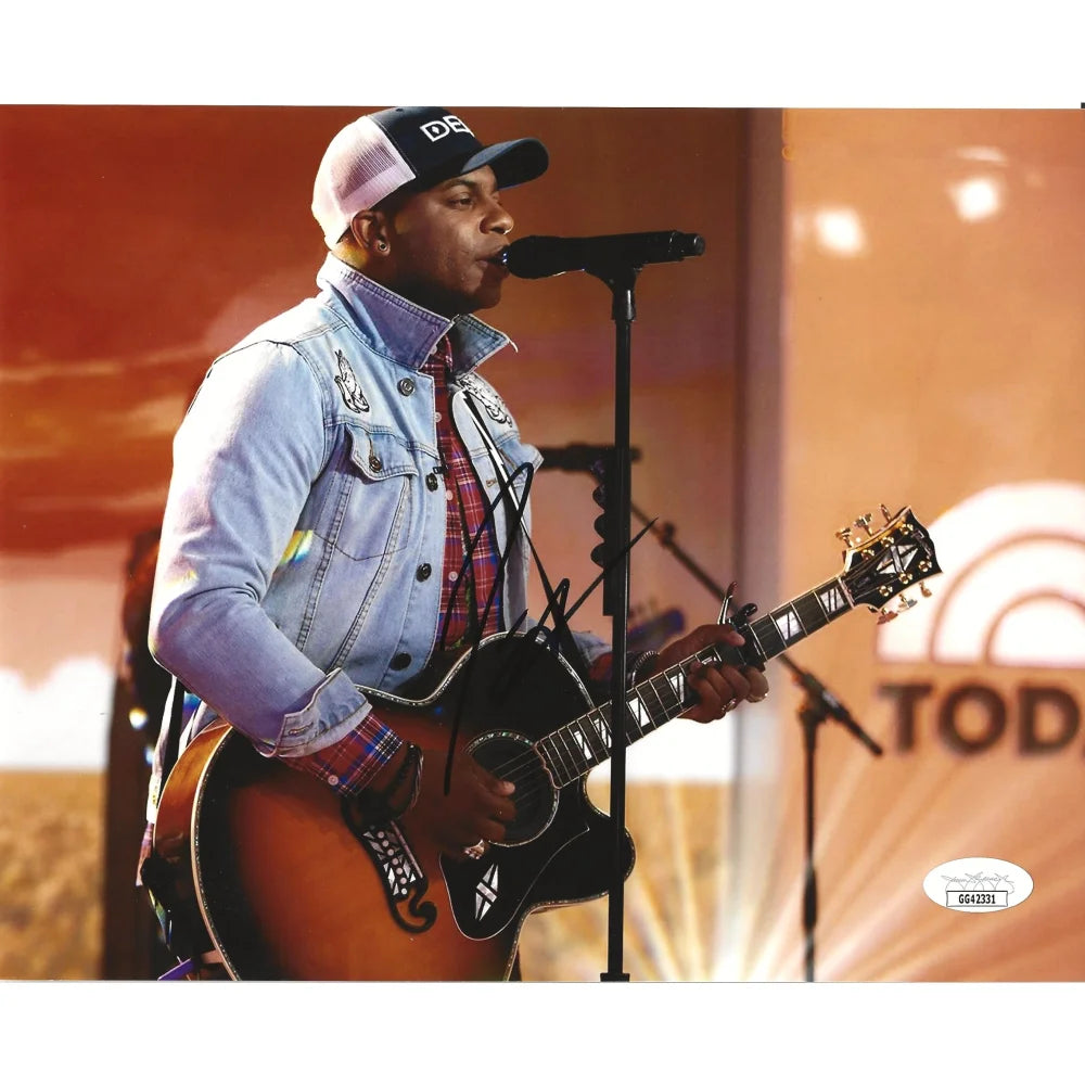 Jimmie Allen Signed 8x10 Photo with JSA COA - Authentic Country Music Star Autograph - Perfect for Collectors, Fans, and Music Memorabilia Displays
