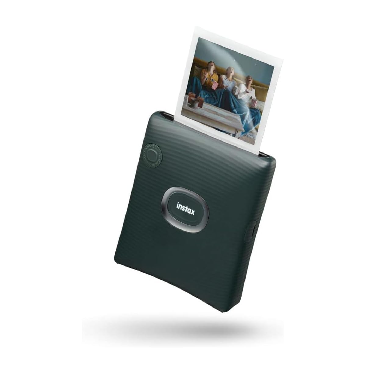 Instax Square Link Smartphone Photo Printer - Print Photos from Phone in Midnight Green | Perfect for Travel, Parties & DIY Scrapbooking