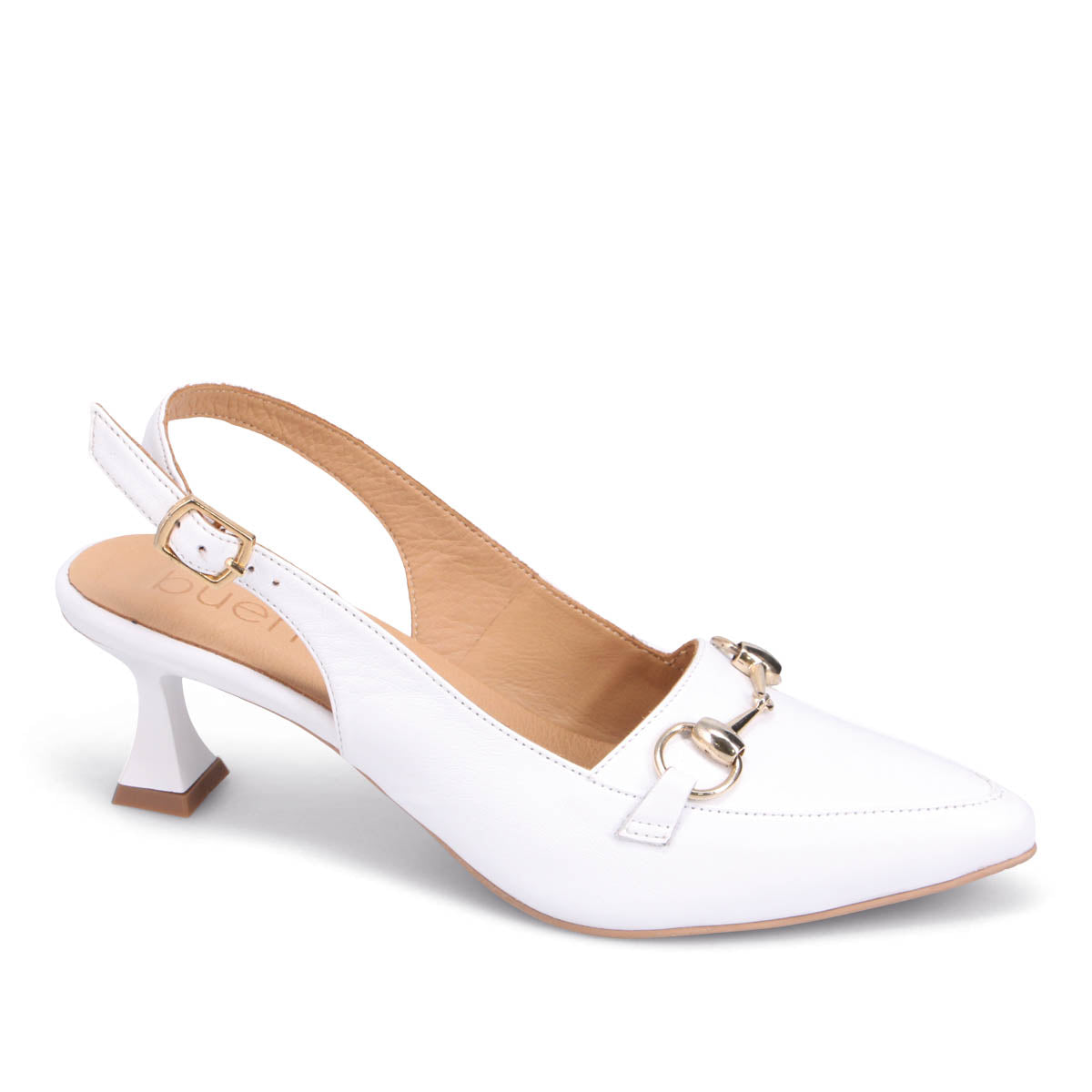 Bueno Women's Valarie White Dress - Elegant Casual Summer Dress for Women, Perfect for Parties, Weddings, and Office Wear