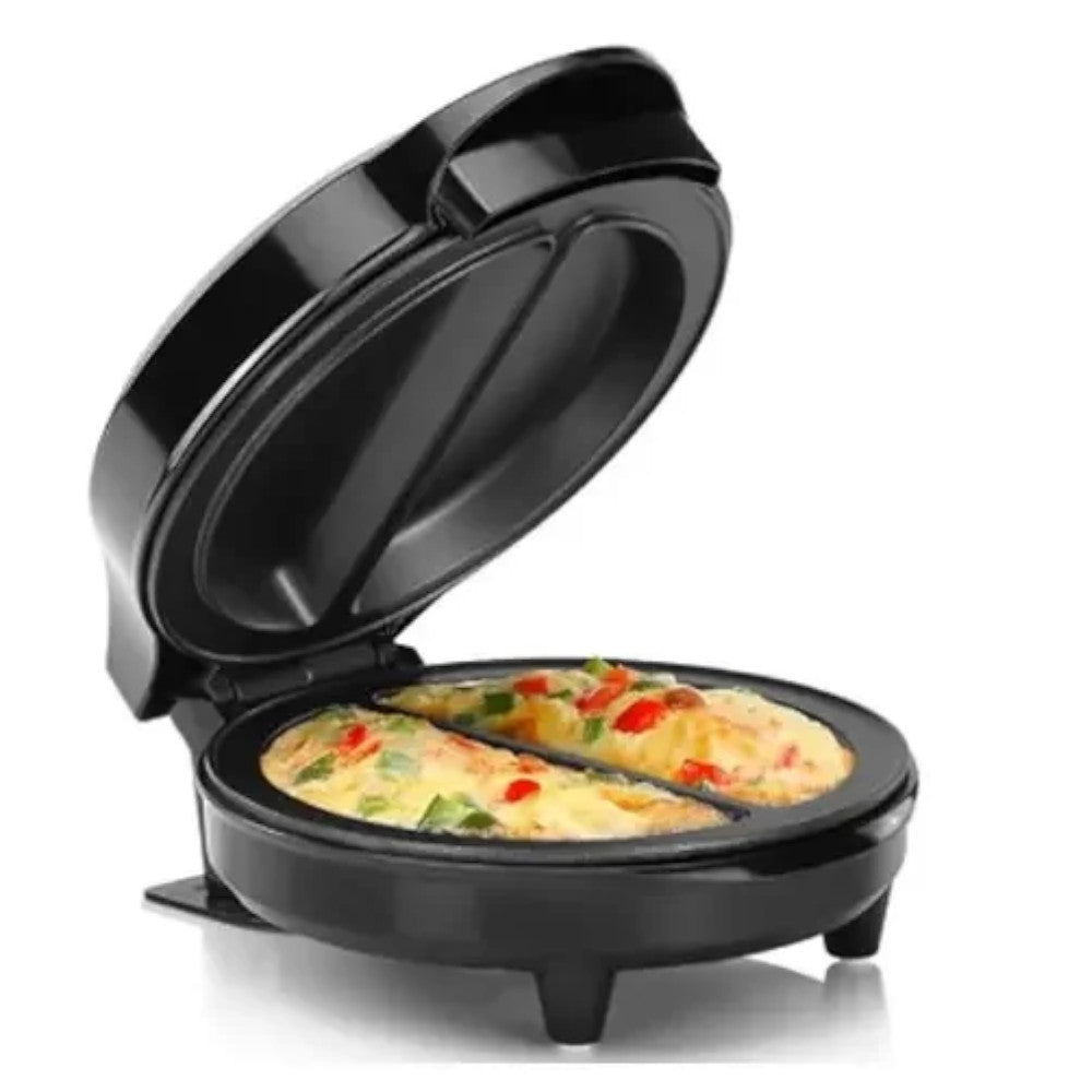 Non-Stick Omelet & Frittata Maker - HAUZ AOM8021 Electric Egg Cooker for Perfect Breakfast, Quick Meals & Healthy Cooking - Ideal for Home, Kitchen & Camping Use