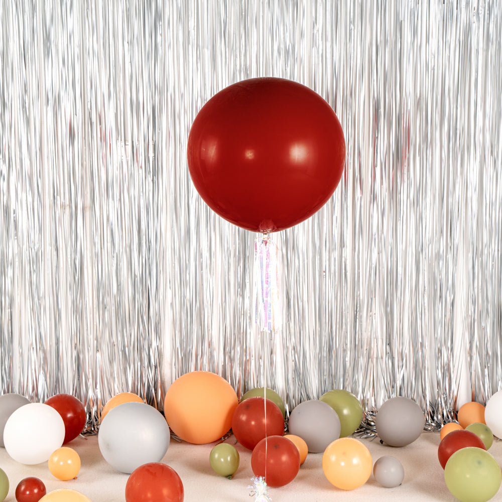 Balloonify Pomegranate Red Latex Balloons - Pack of 10 (36 Inch) for Birthday Parties, Baby Showers & Wedding Decorations