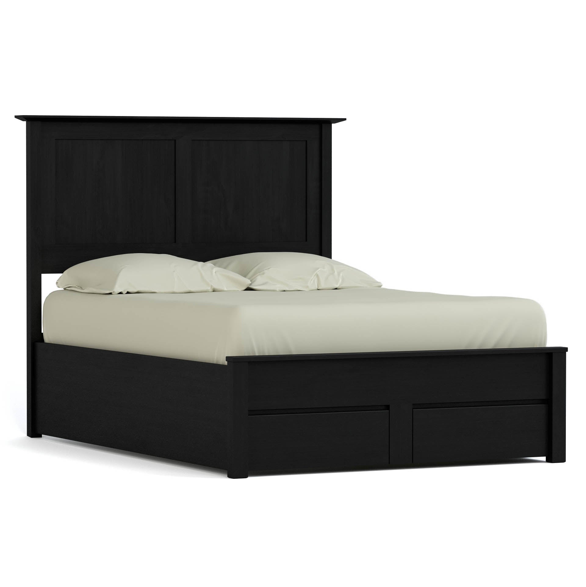 Gable Road Storage Bed - Queen Size Platform Bed with Underbed Storage Drawers for Small Spaces | Perfect for Apartments, Dorms & Guest Rooms