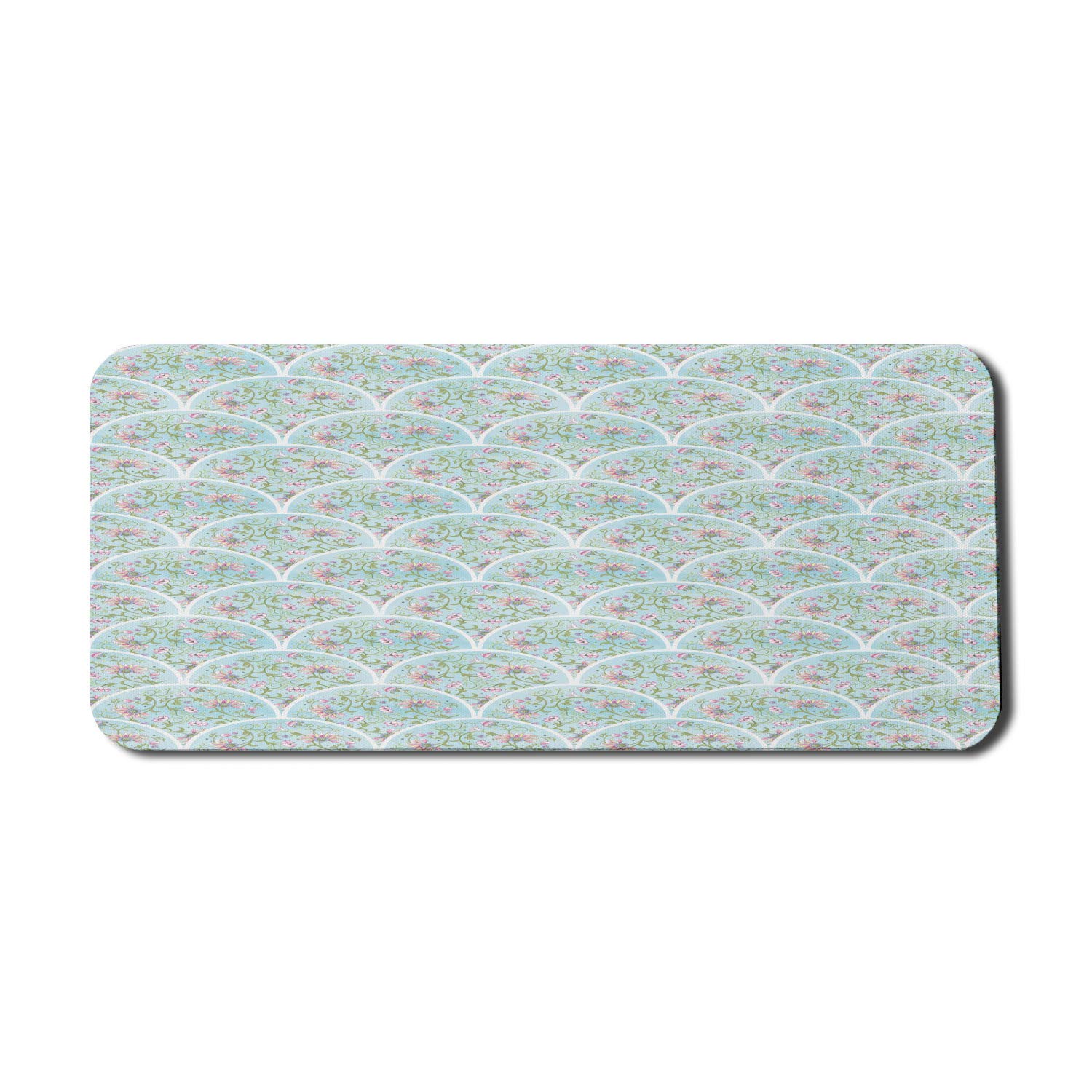 Ambesonne Floral Computer Mouse Pad - Large 35