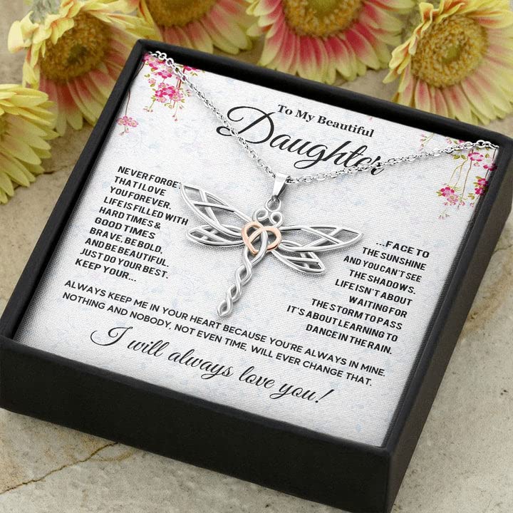 Mother Daughter Necklace Set - Personalized Jewelry Gift for Teen Girls, Birthday, Christmas, Graduation & Valentine's Day - Perfect for Special Occasions & Heartfelt Moments