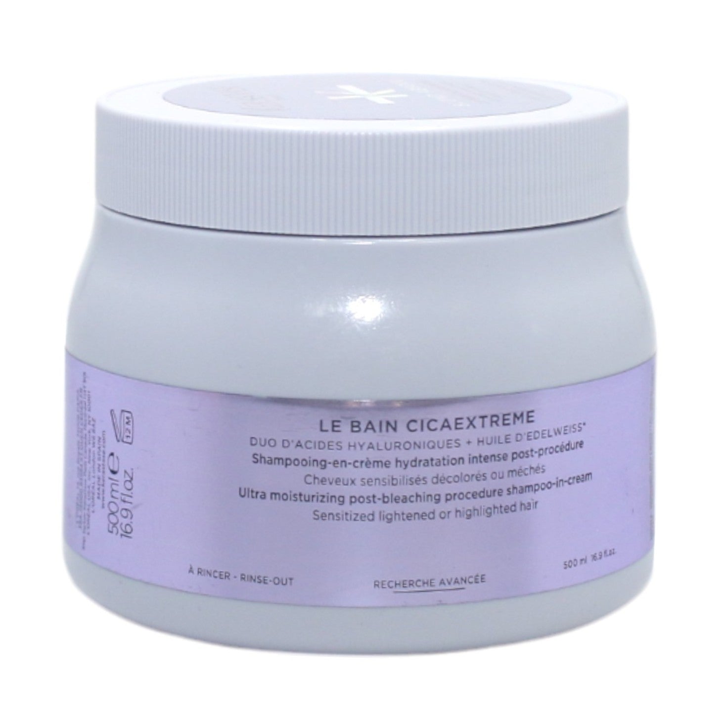 Kerastase Blond Absolu Cicaextreme Post-Bleach Shampoo Mask - 16.9 oz Cream for Damaged & Bleached Hair - Salon-Quality Repair & Hydration for Blonde Hair Care at Home