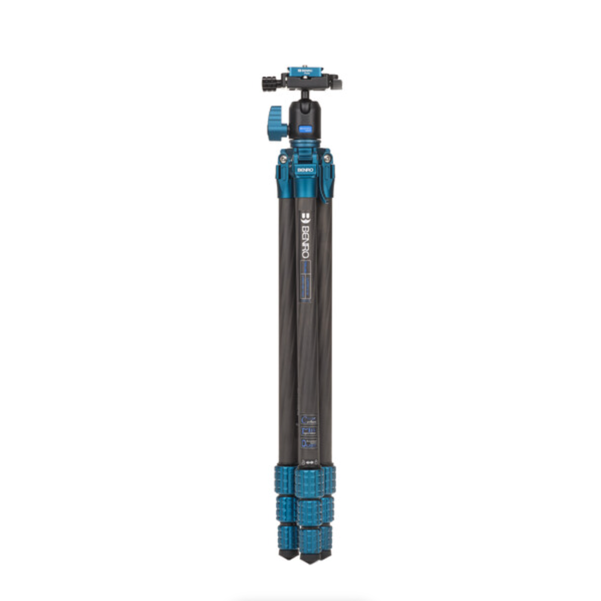 Benro SuperSlim Carbon Fiber Tripod with Ball Head - Lightweight Travel Tripod for DSLR Cameras, Perfect for Hiking, Vlogging & Outdoor Photography