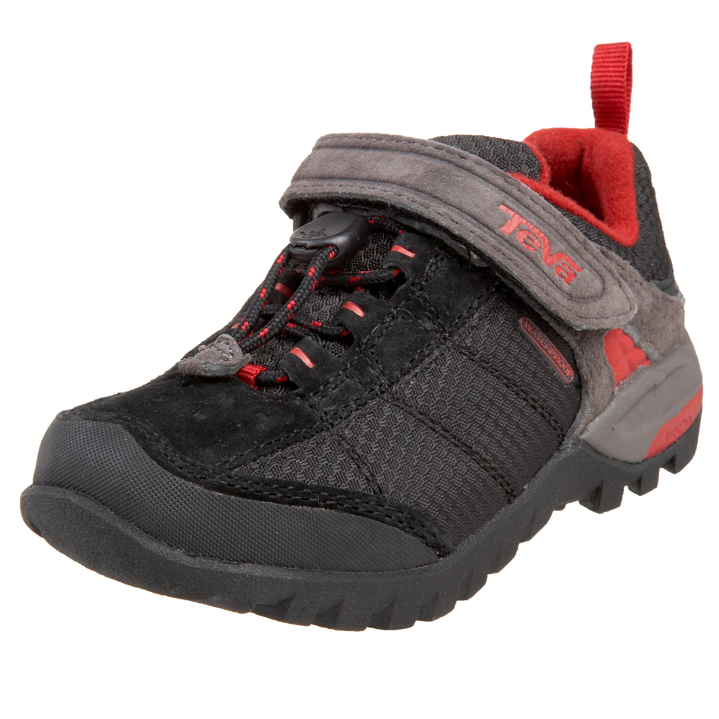Teva Little Kid & Big Kid Riva Hiking Shoes - Waterproof Outdoor Adventure Footwear for Boys & Girls - Perfect for Trail Walking, Camping & Backpacking