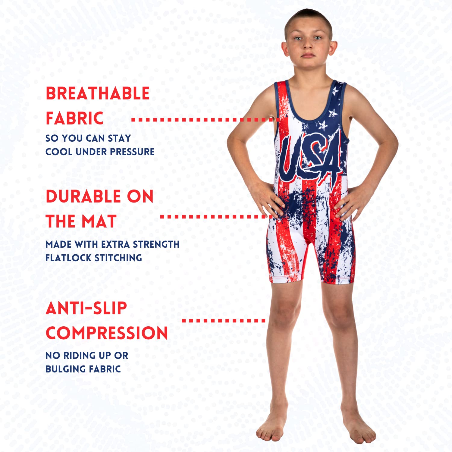 Youth Small Wrestling Kit - Singlet, Hoodie & Shorts for Training & Competition | Release the Beast Design | Perfect for Matches, Practice & Gifts