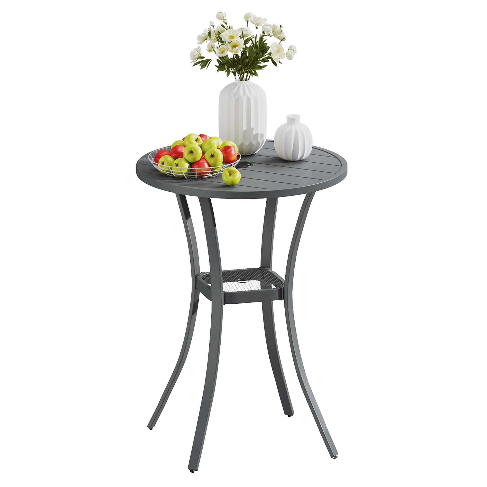 VICLLAX 3-Piece Outdoor Bar Set with 28