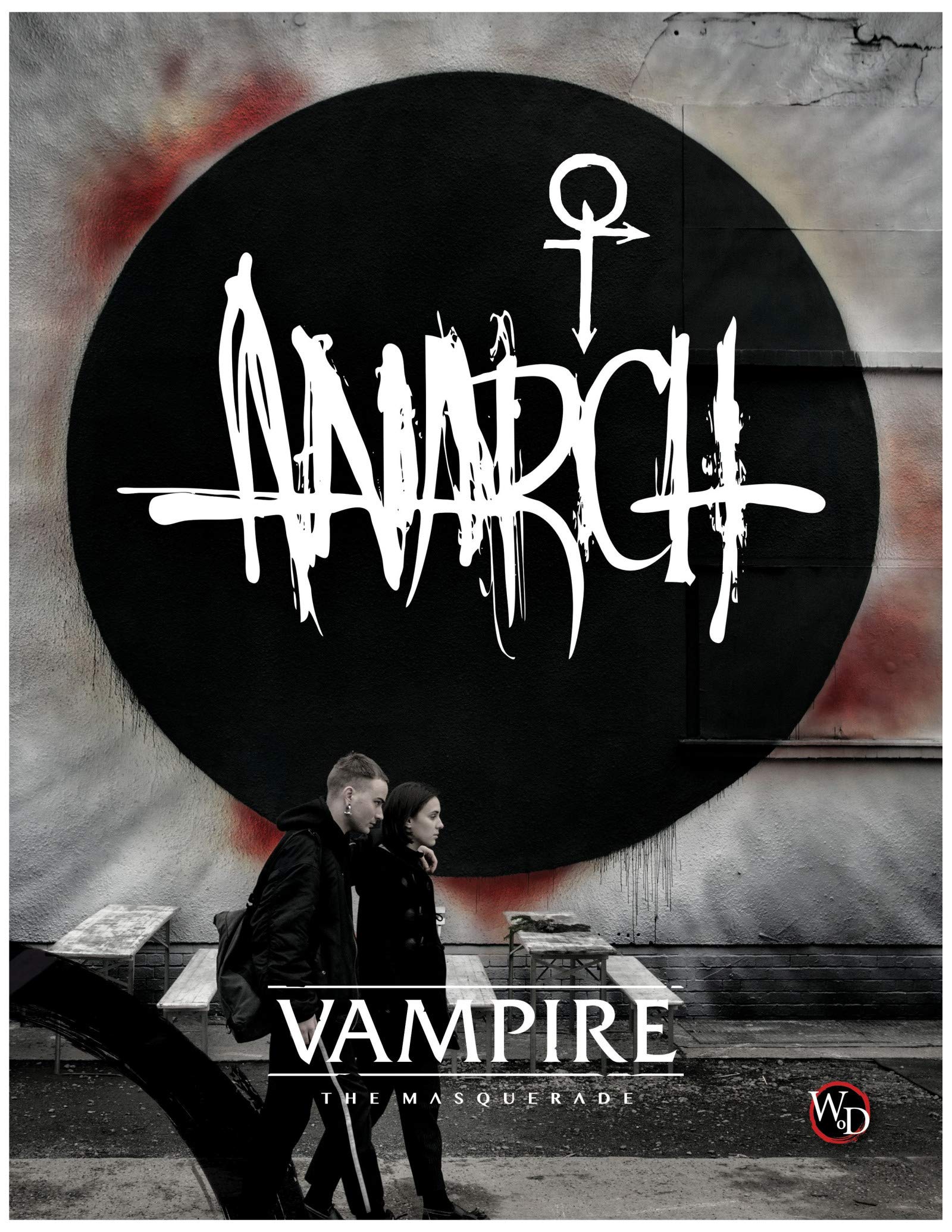 Vampire: The Masquerade 5th Edition Anarch HC Role Playing Game Book by Modiphius Entertainment - Perfect for Tabletop RPG Nights & Vampire Themed Game Sessions