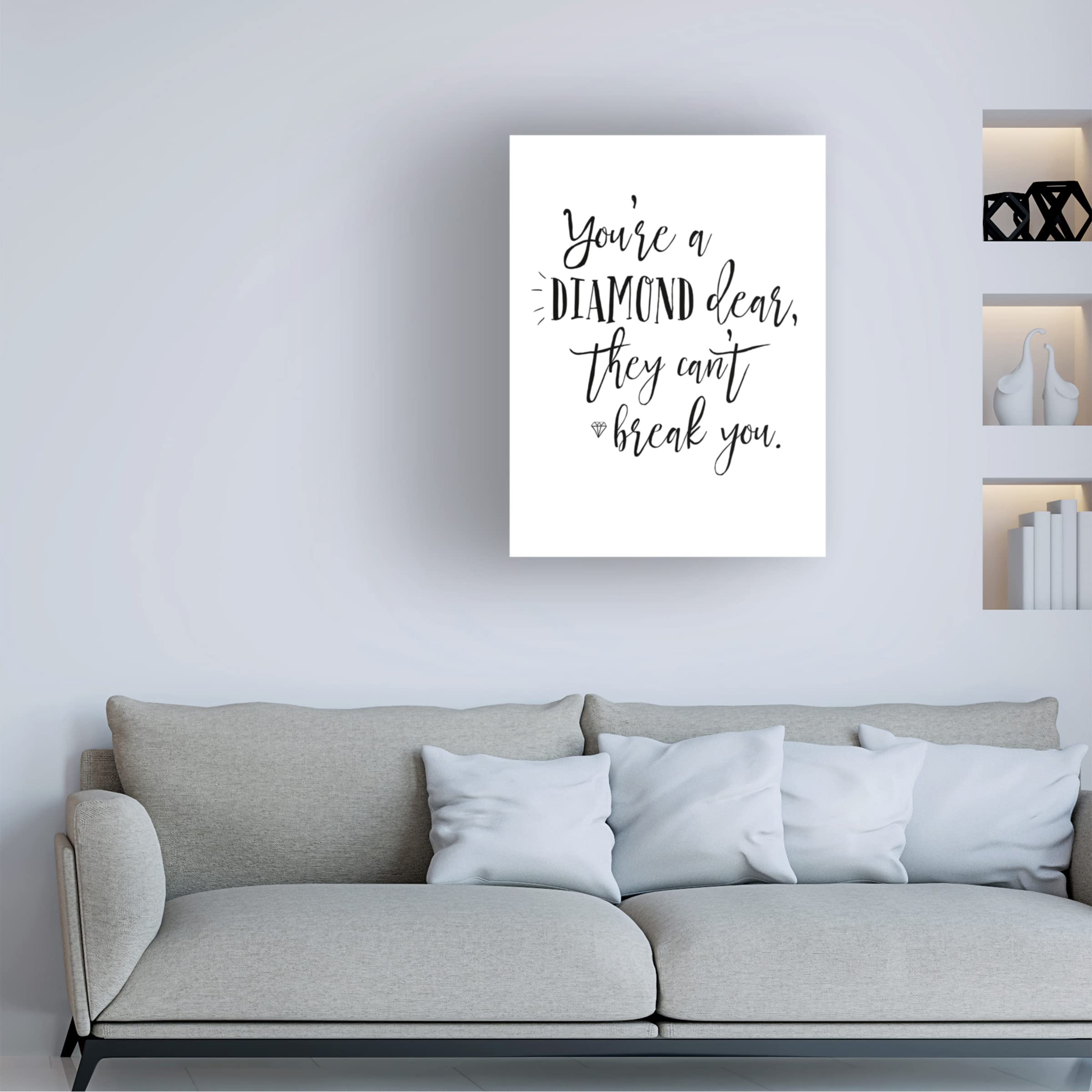 Trademark Fine Art 'Self Reflection V' Canvas Wall Art by Wild Apple Portfolio - Perfect for Living Room, Bedroom & Office Decor