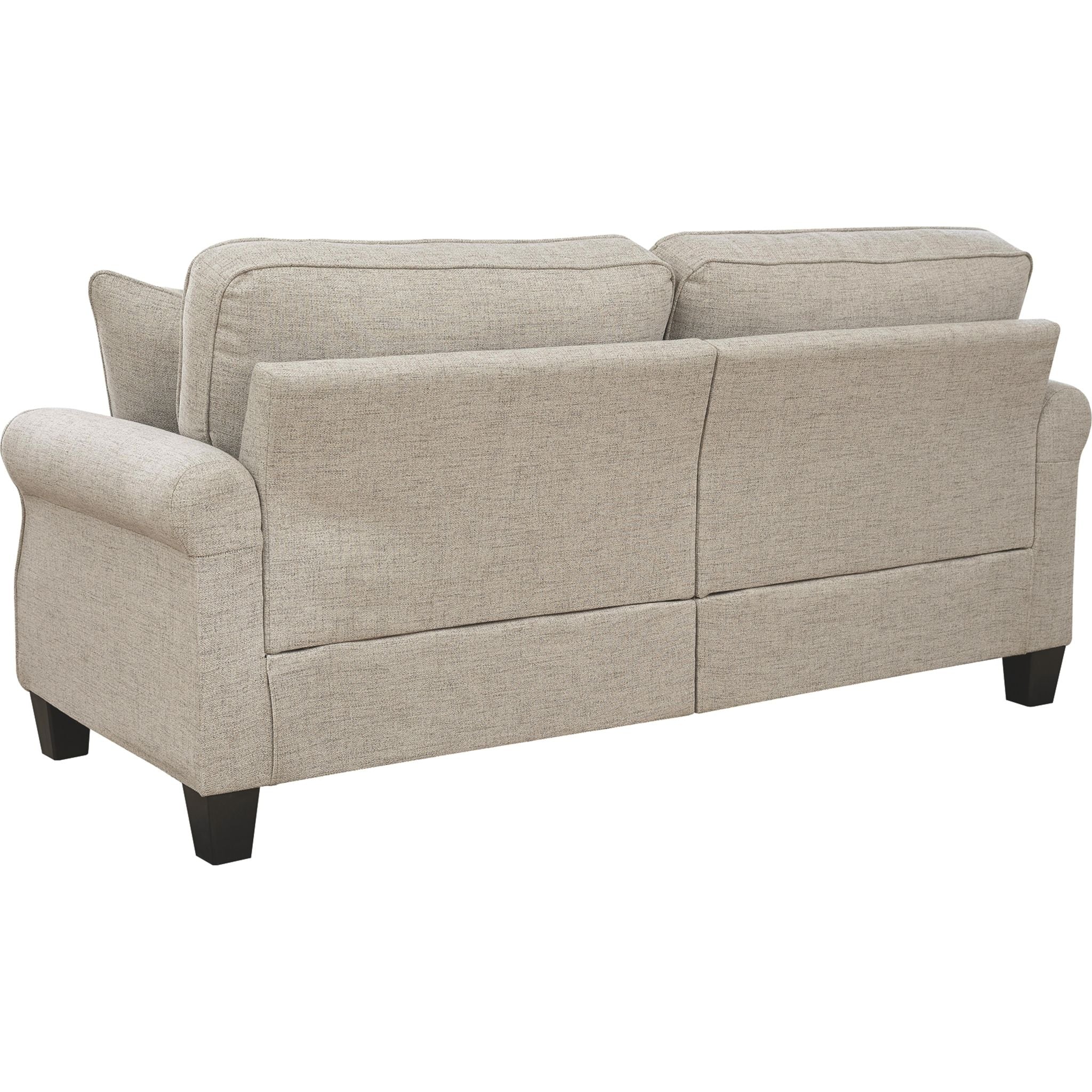 Alessio Modern Fabric Sofa - Soft Beige (Sesame) for Living Room, Lounge & Home Decor | Comfortable & Stylish Couch for Small Spaces