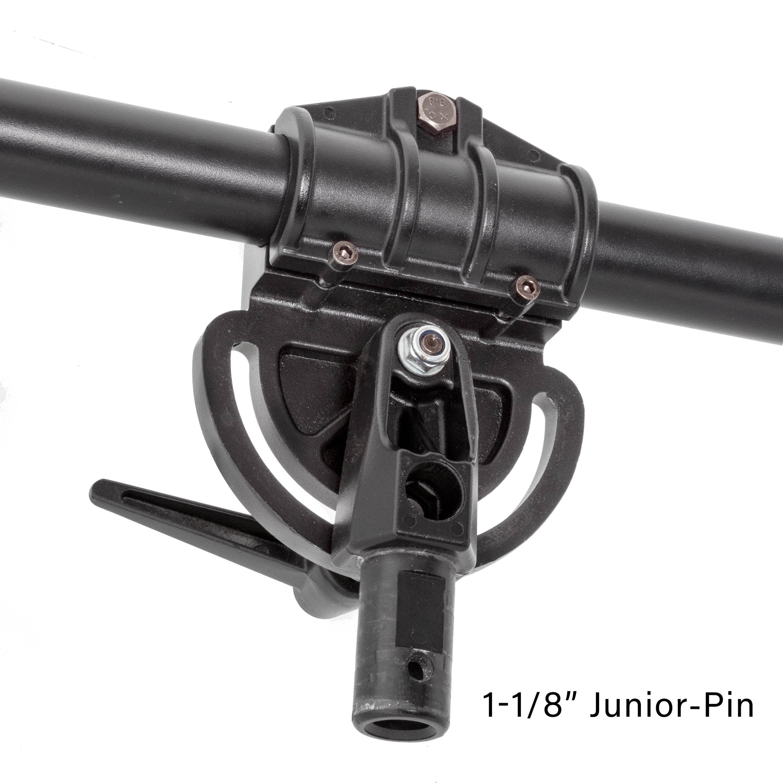 Professional Studio Reclining Rotatable 28mm Junior Boom Arm - Perfect for Podcasting, Voiceovers & Home Recording Studios