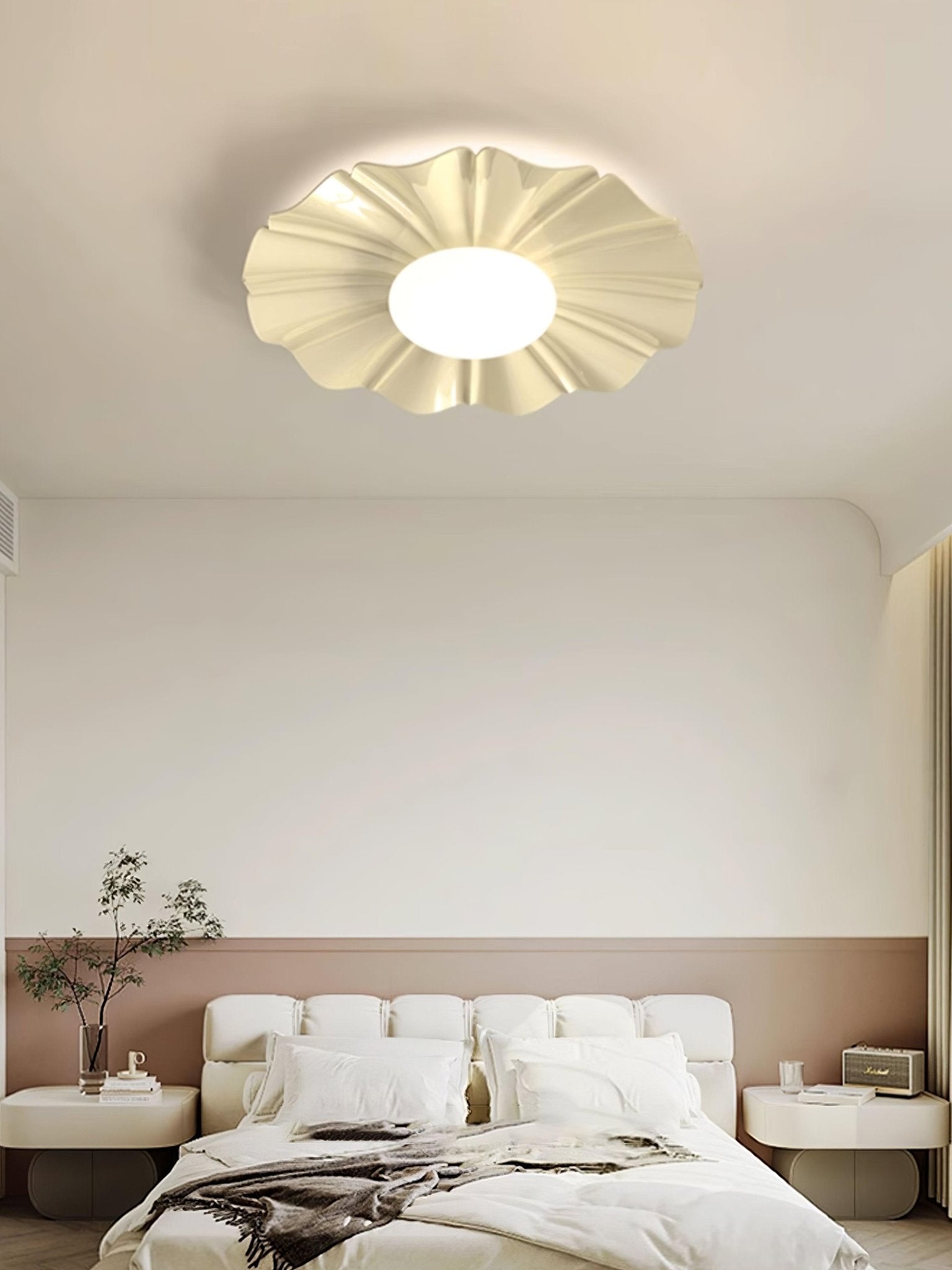 Blooming Flower Ceiling Light Fixture - Modern Floral Chandelier for Living Room, Bedroom & Dining Room Decor - Elegant Home Lighting Solution