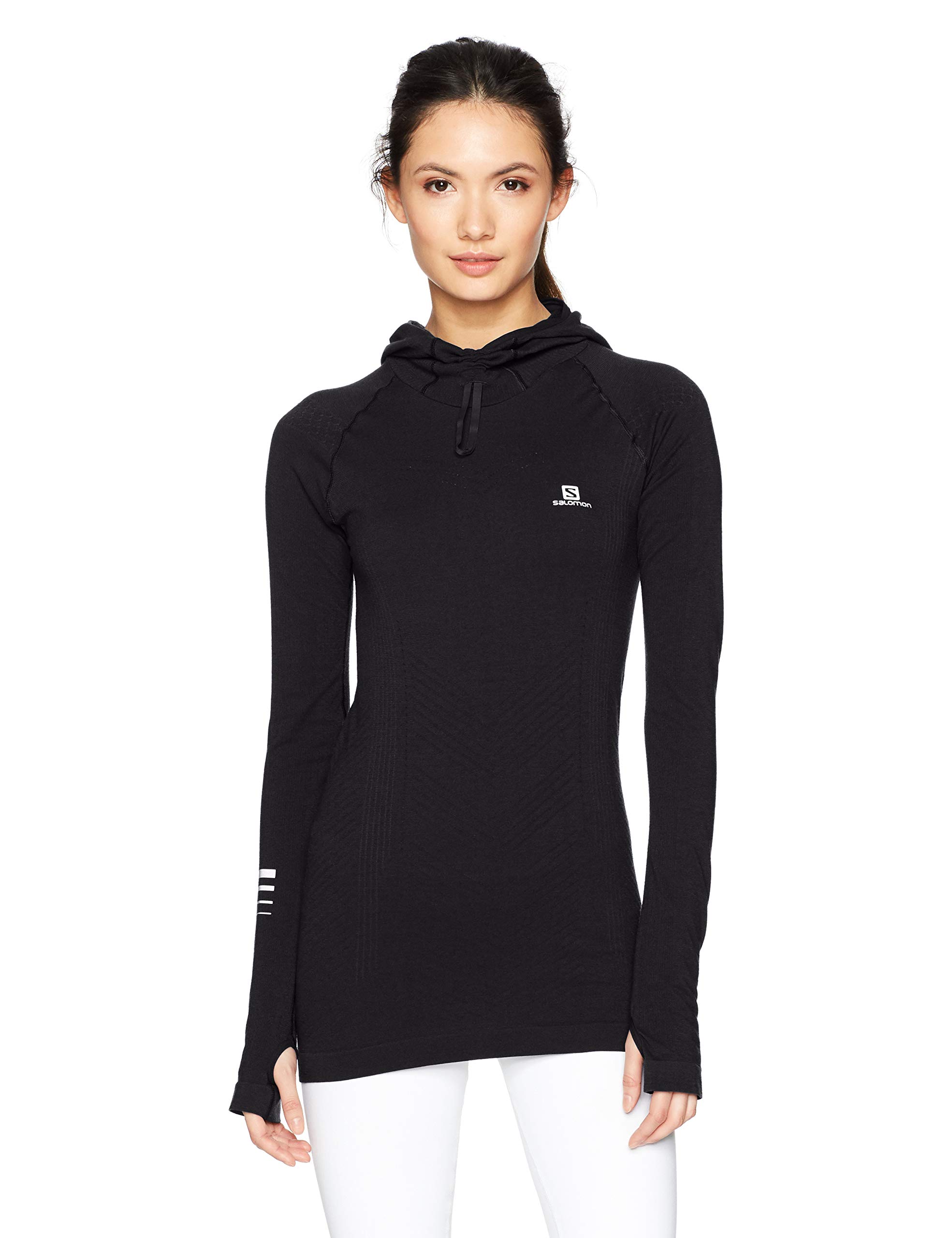 Salomon Lightning Pro Women's Long Sleeve Hoodie - Lightweight Running & Hiking Jacket for Outdoor Activities