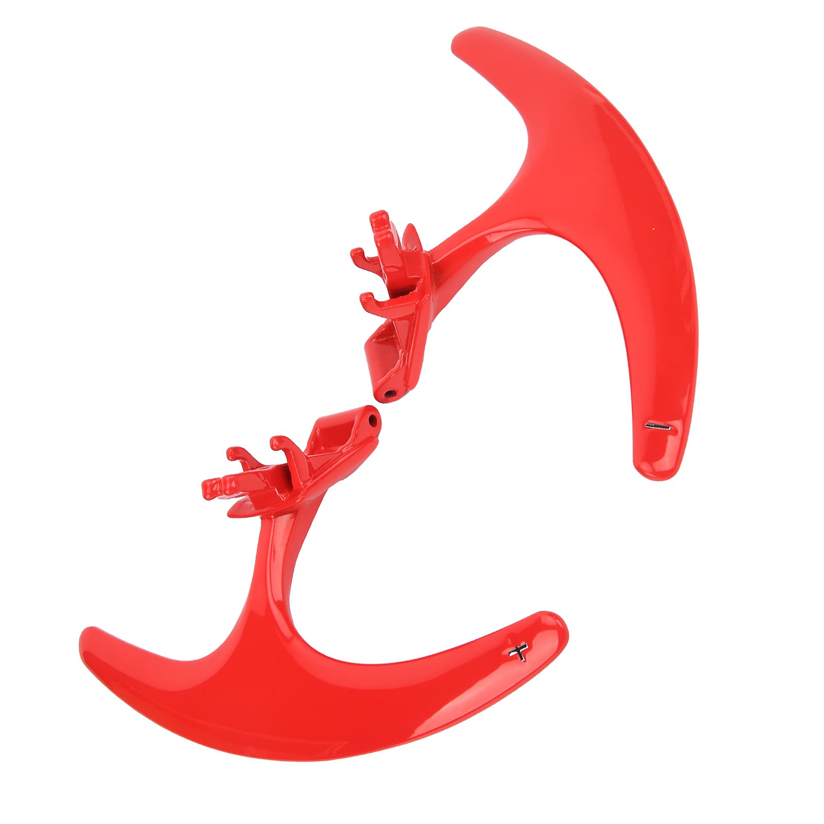 Premium Car Steering Wheel Cover with Rustproof Shifter Paddle - Red | Enhanced Grip & Comfort for Driving | Perfect for Daily Commute & Road Trips