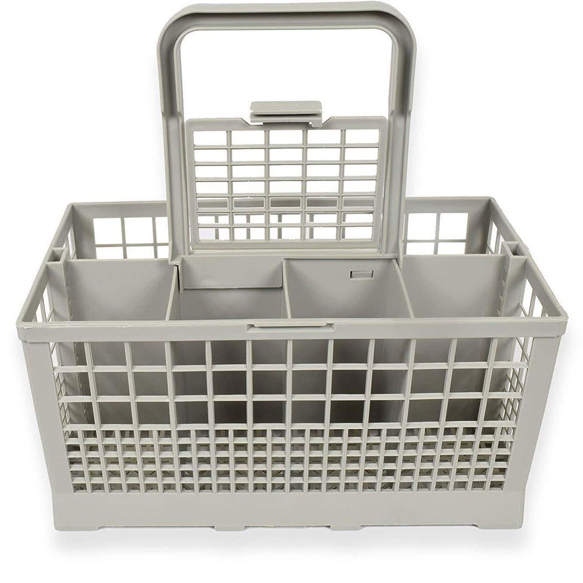 Universal Foldable Dishwasher Cutlery Basket - Silverware Holder & Replacement Rack for Forks, Spoons, Knives | Perfect for Kitchen Organization & Dishwasher Accessories (Fits Most Models)