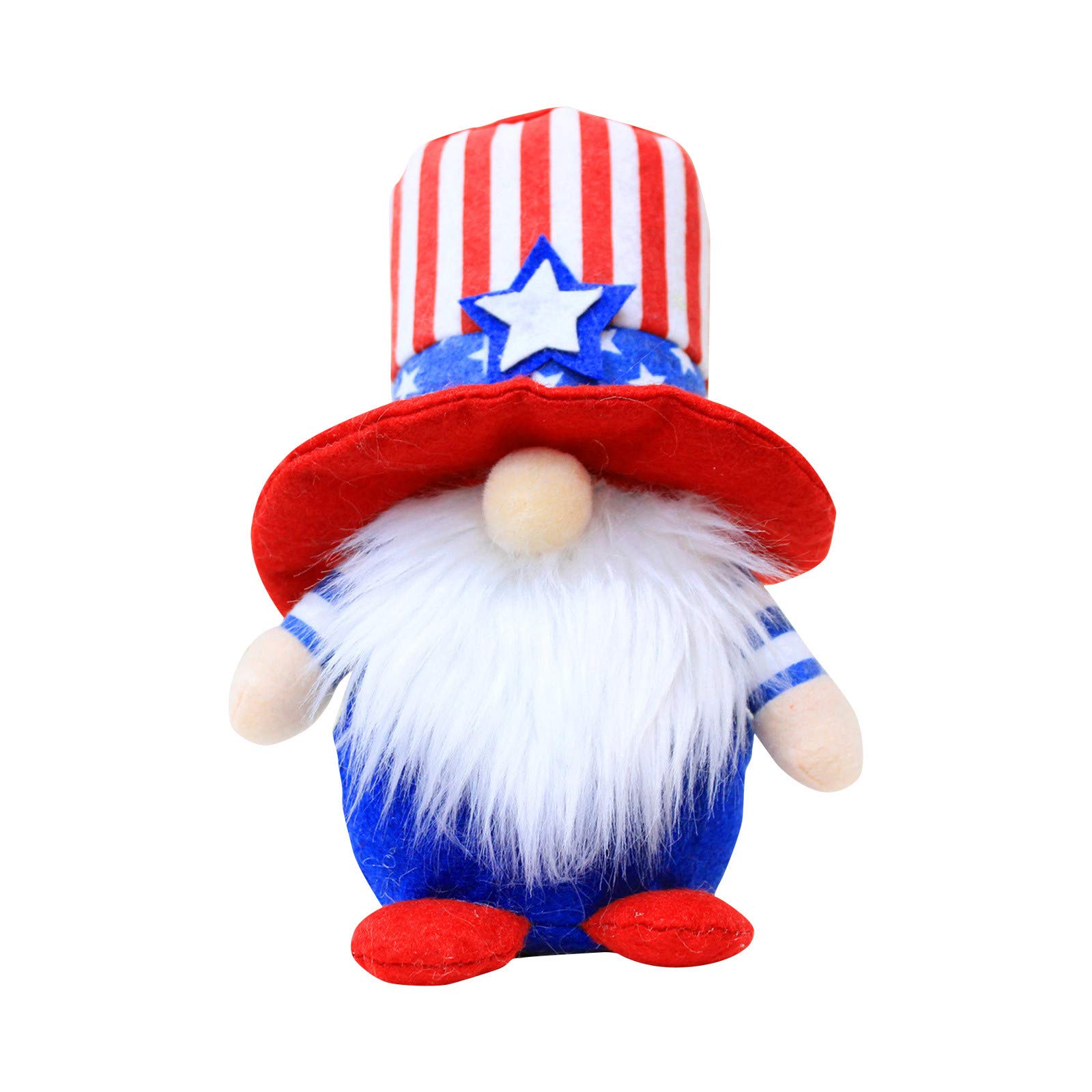 Amopopt Miniature Independence Day Decorations - Colorful Patriotic Hanging Ornaments for Home, Dollhouse & Party Decor | Perfect for 4th of July, Memorial Day & Labor Day Celebrations