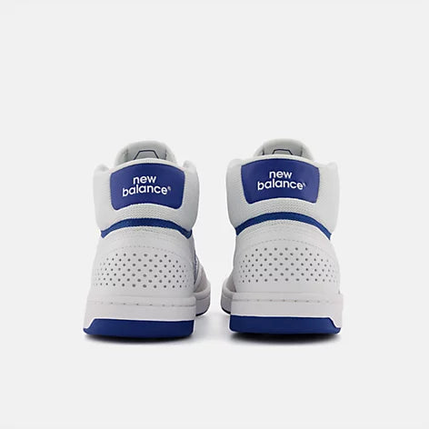 New Balance 440 High Top Sneakers for Men & Women - White/Royal (NM440HLO) | Comfortable Athletic Shoes for Running, Gym & Casual Wear