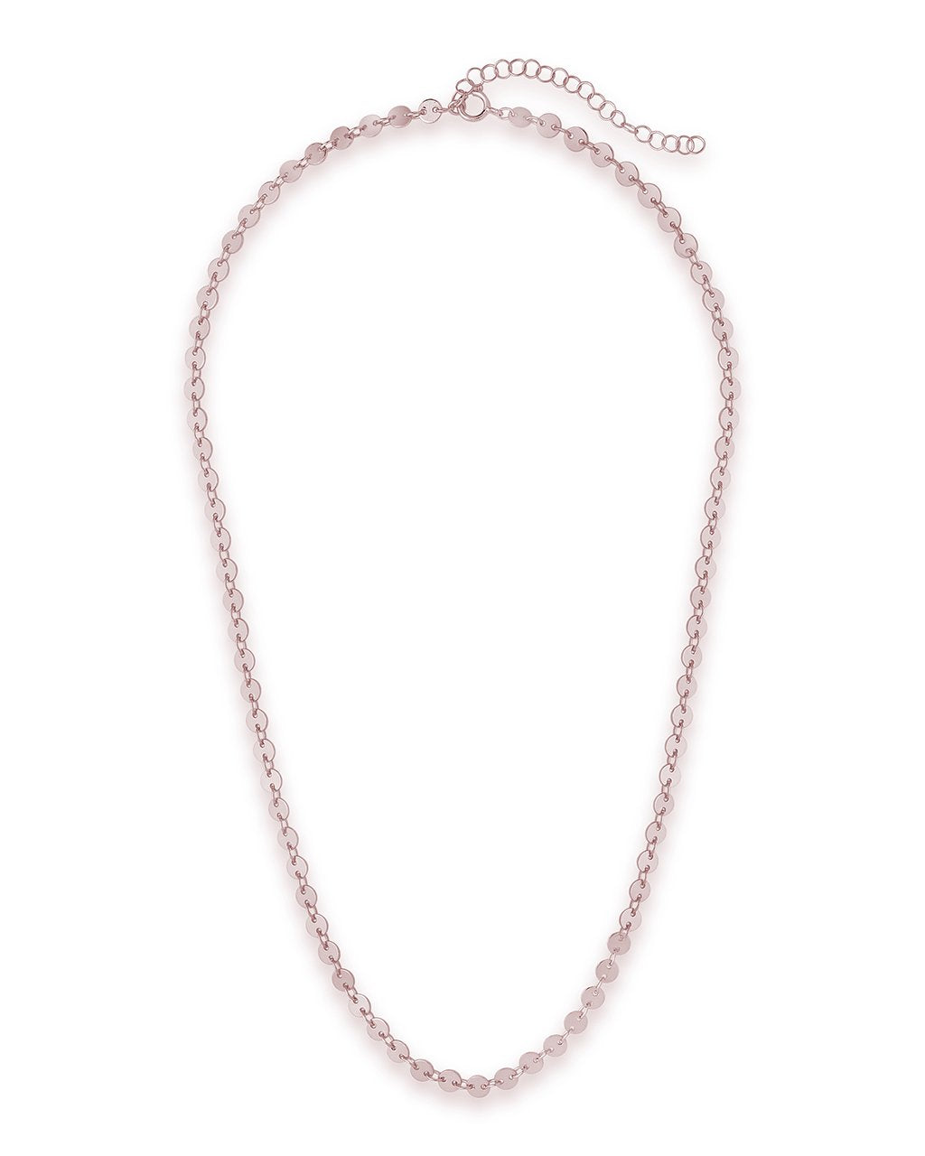Mini Round Disk Chain Necklace - Dainty Gold & Silver Pendant Necklace for Women - Perfect for Everyday Wear, Layering & Gift Giving