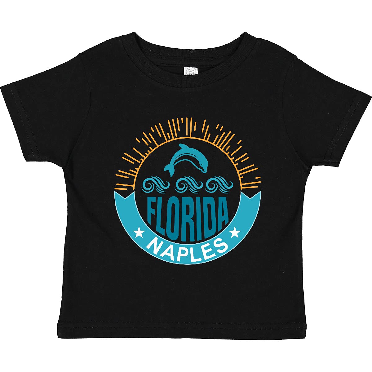 Inktastic Naples Florida Beach Vacation Toddler T-Shirt - Cute Summer Outfit for Boys & Girls - Perfect for Beach Trips, Family Vacations & Casual Wear