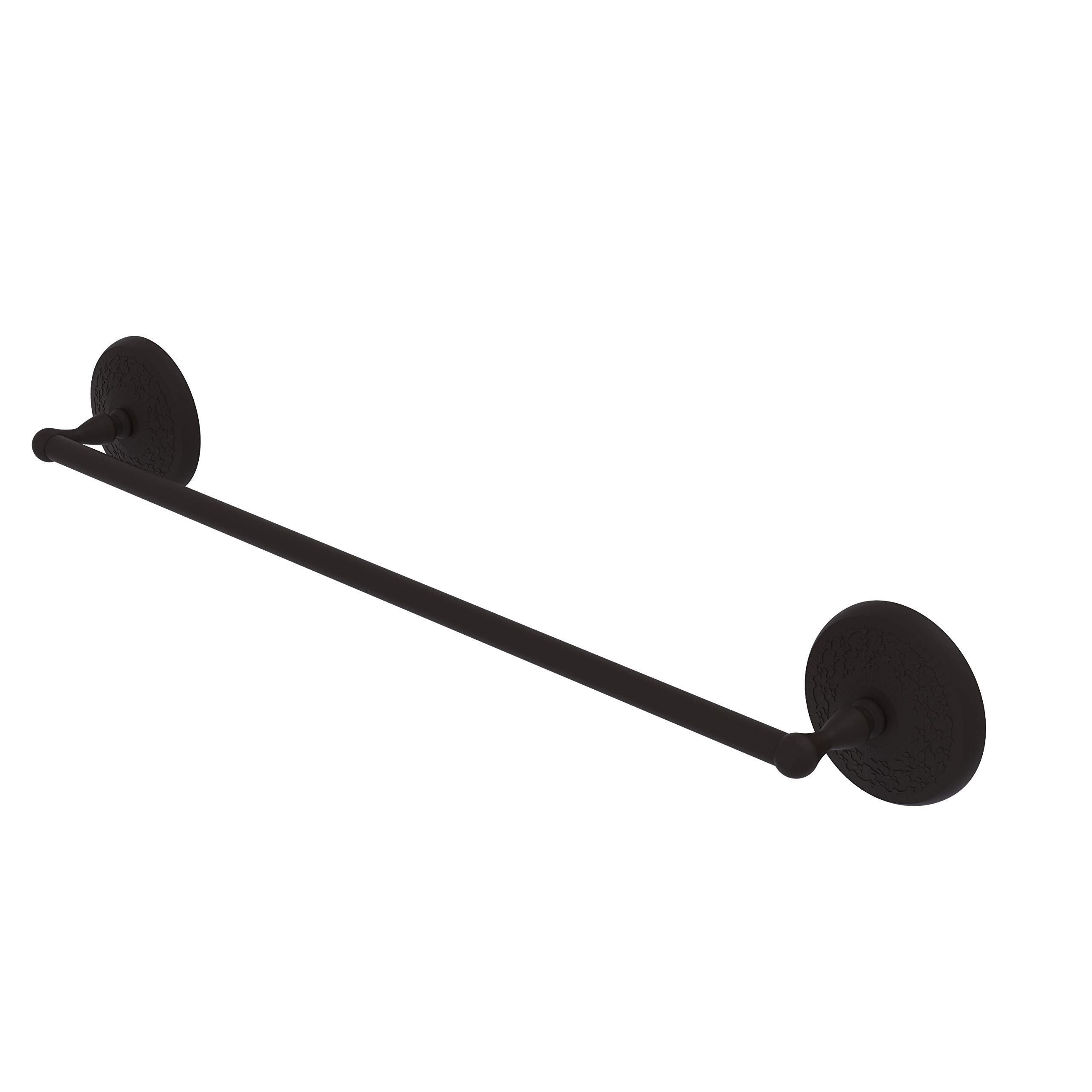 Allied Brass MC-31/30 Monte Carlo Collection 30 Inch Oil Rubbed Bronze Towel Bar - Premium Bathroom Accessory for Modern & Traditional Home Decor