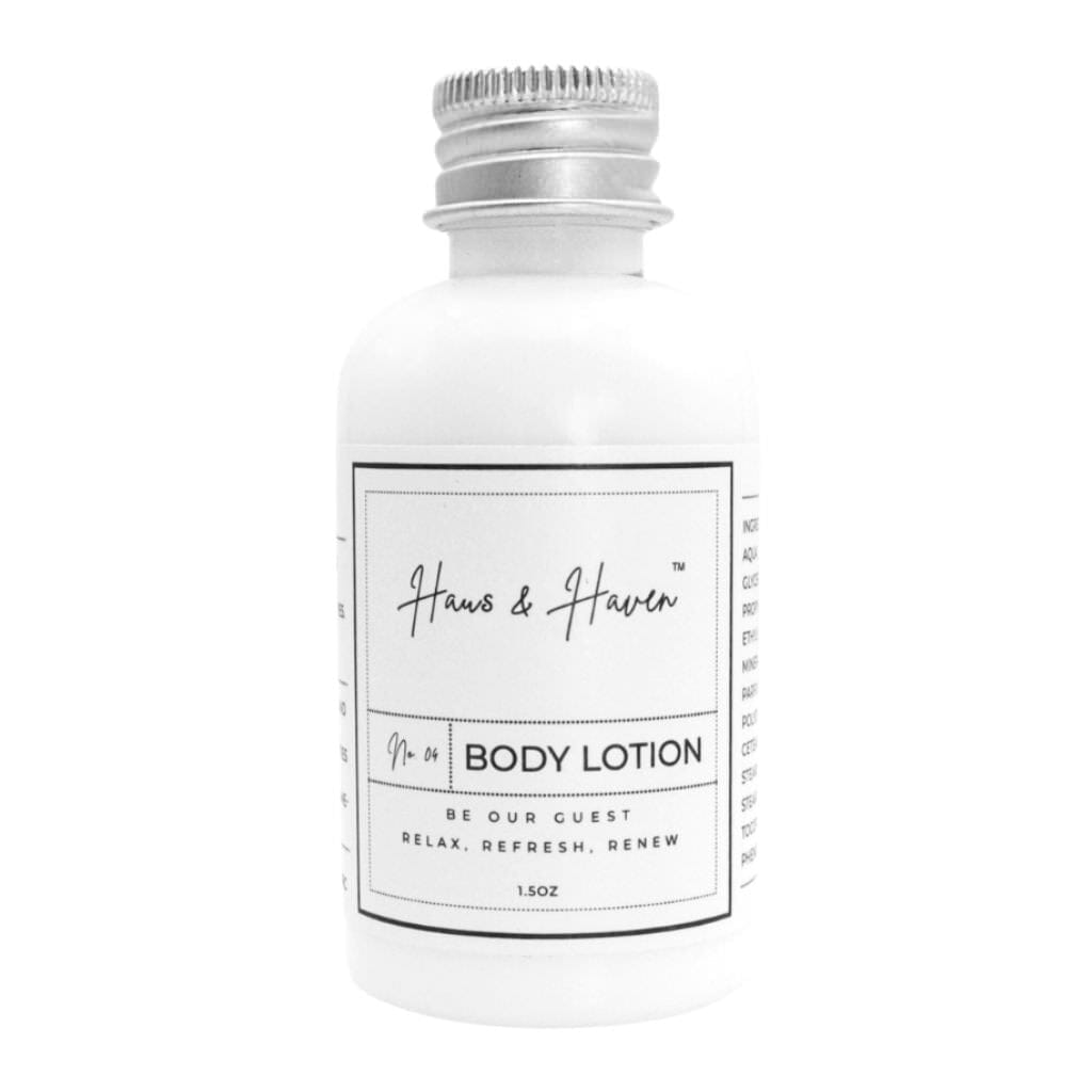 Haus & Haven Moisturizing Body Lotion 45ml - Hydrating & Nourishing Skin Care for Dry Skin - Perfect for Daily Use & Travel Size