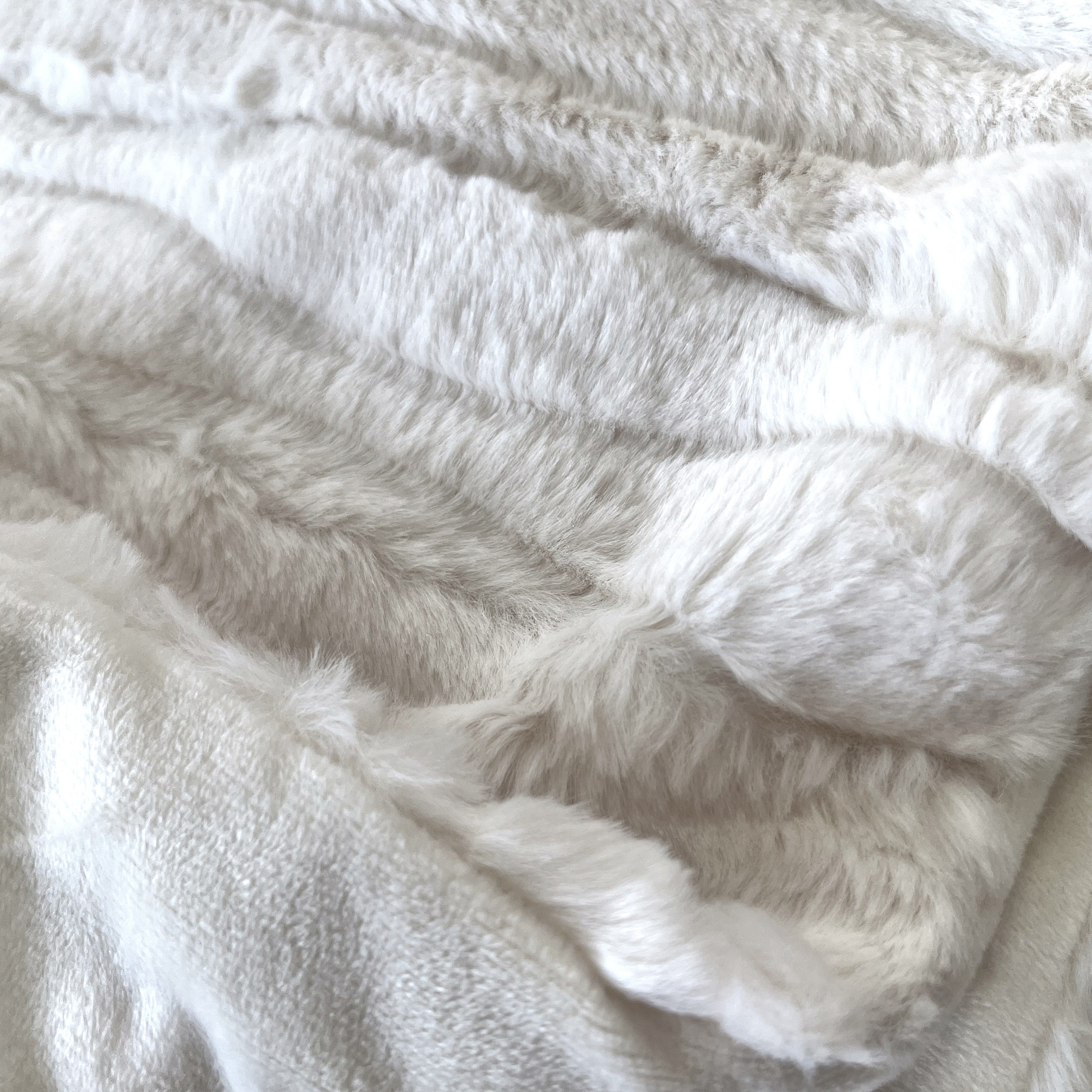 Juliet Throw Blanket 130x170cm Ivory - Soft & Cozy Knit Blanket for Bed, Couch, and Travel - Perfect for Home Decor, Gifts, and Cold Weather