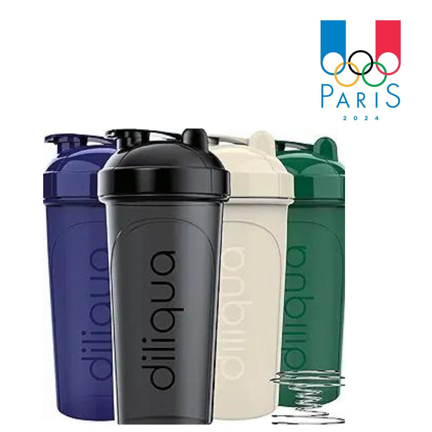4-Pack 28oz Protein Shaker Bottles - BPA-Free, Dishwasher Safe Mixing Cups for Protein Powder, Pre-Workout & Smoothies | Gym, Home & Travel Use