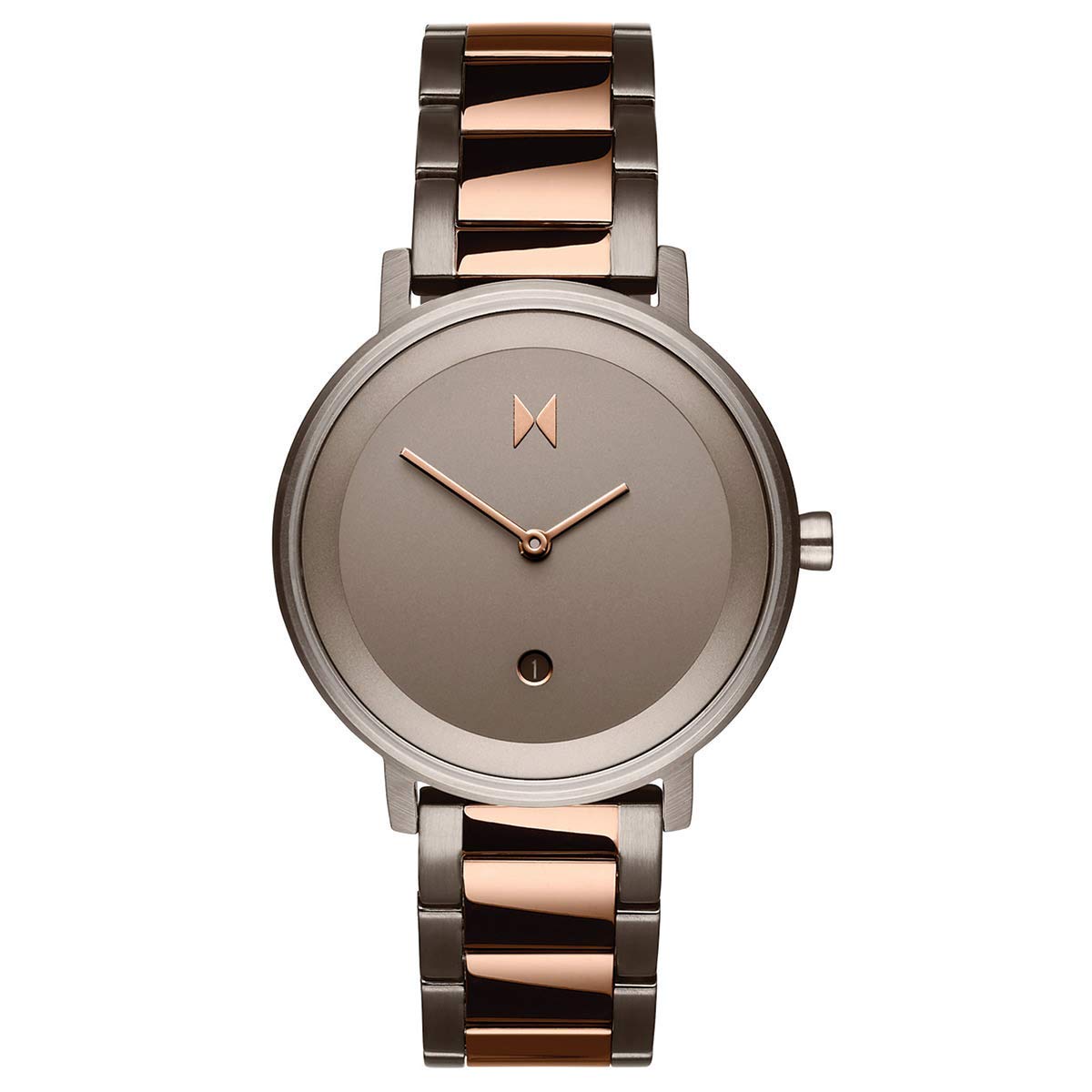 MVMT Signature II Women's Watch - 34MM Analog Watch with Leather Strap | Stylish Minimalist Watch for Everyday Wear, Office & Casual Outfits