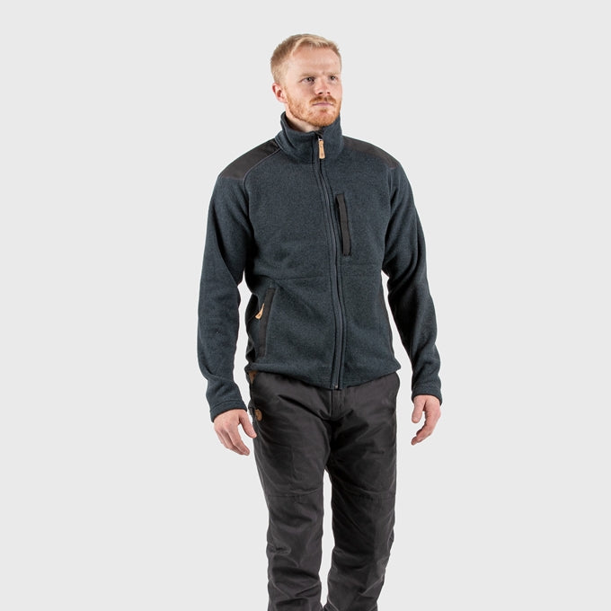 Men's Buck Fleece Jacket F81328 - Warm & Comfortable Outdoor Wear for Hiking, Camping, and Casual Use