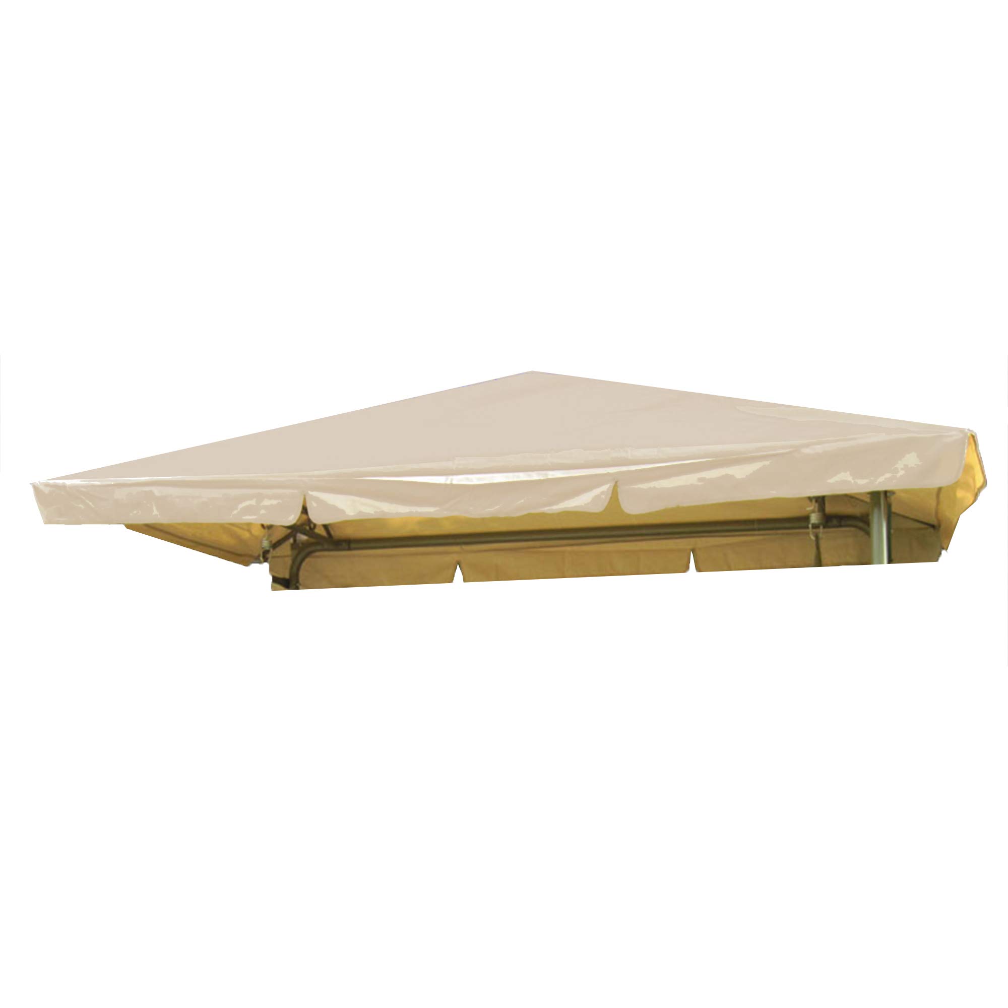RUS472W Swing Replacement Canopy Top Cover - Durable Outdoor Shade Canopy for Patio, Garden & Backyard Swing Sets - Weather-Resistant UV Protection Fabric