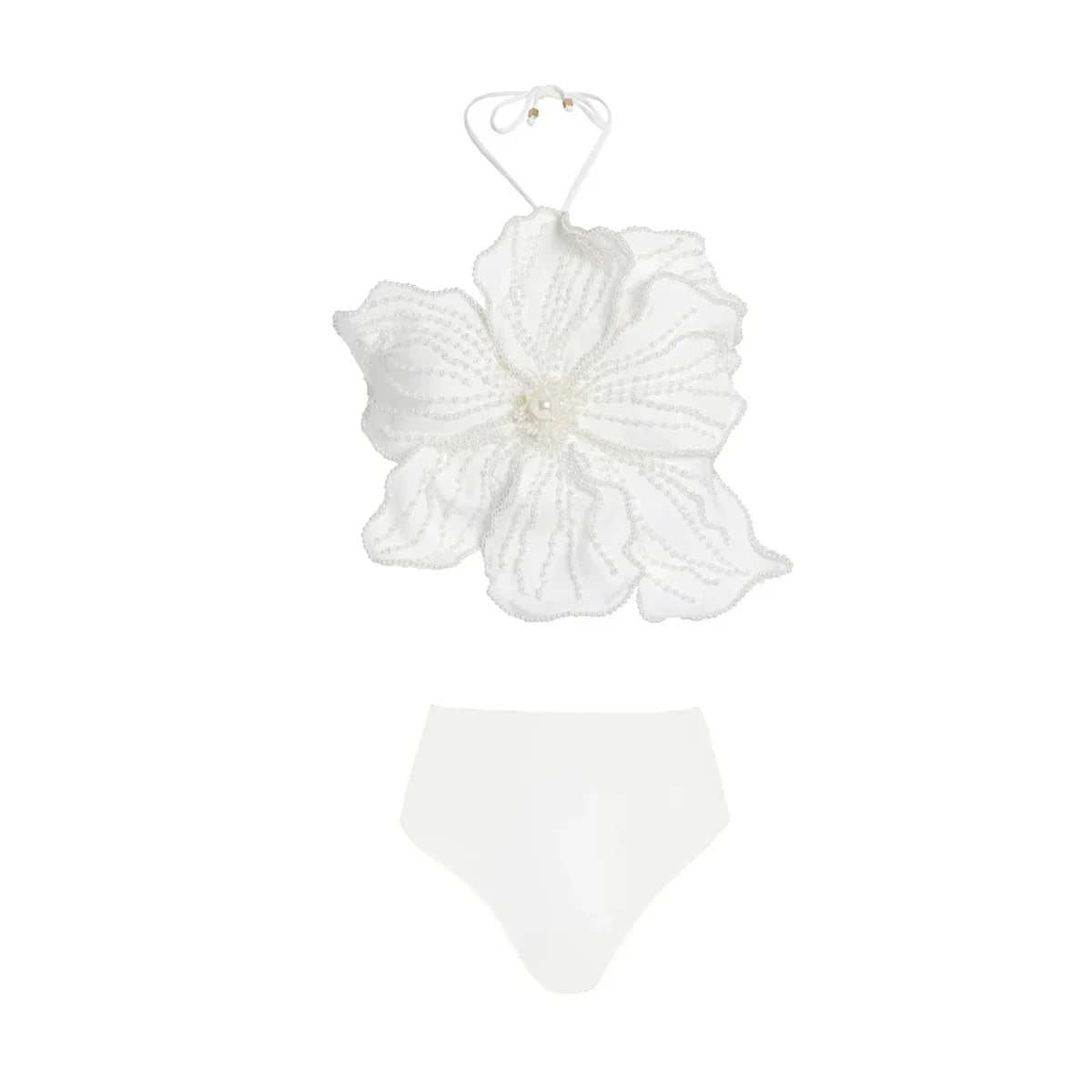 white bikini