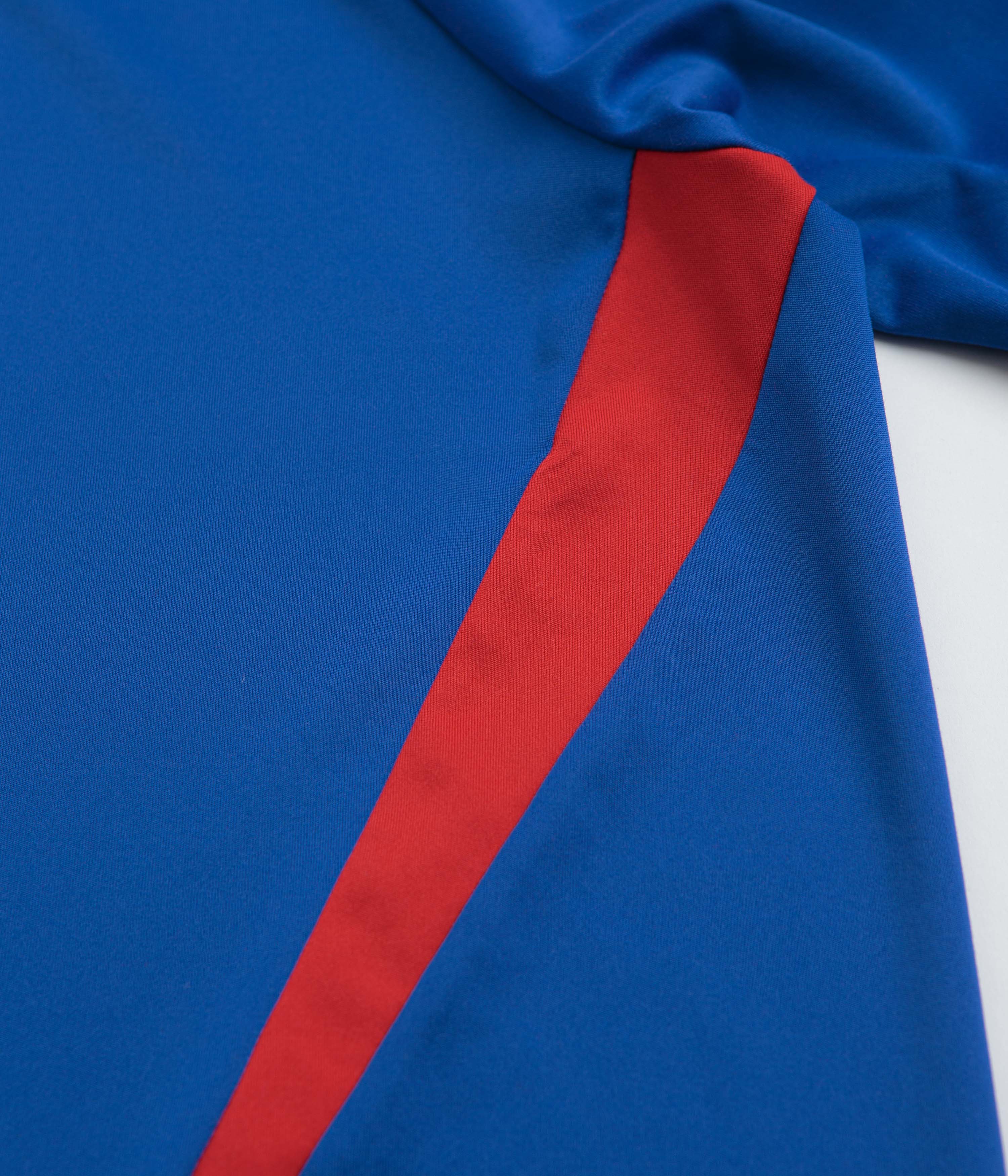 Adidas Teamgeist Soccer Jersey - Team Royal Blue / Better Scarlet - Perfect for Matches, Training & Fan Support