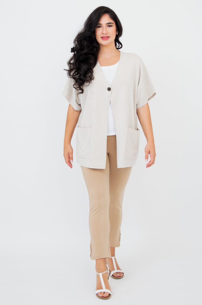 Josie Sweater - Natural Cotton Knit Women's Pullover | Cozy Casual Wear for Fall & Winter