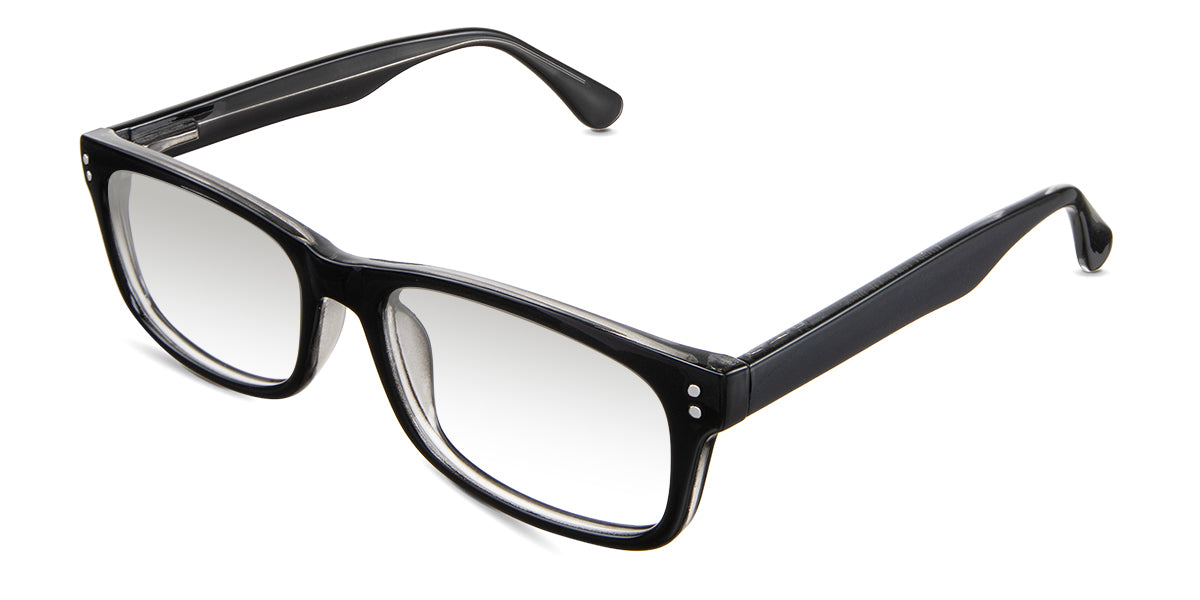 Yael Men Prescription Tinted Glasses - Blue Light Blocking & UV Protection for Work, Gaming & Reading - Stylish & Comfortable Eyewear for Men
