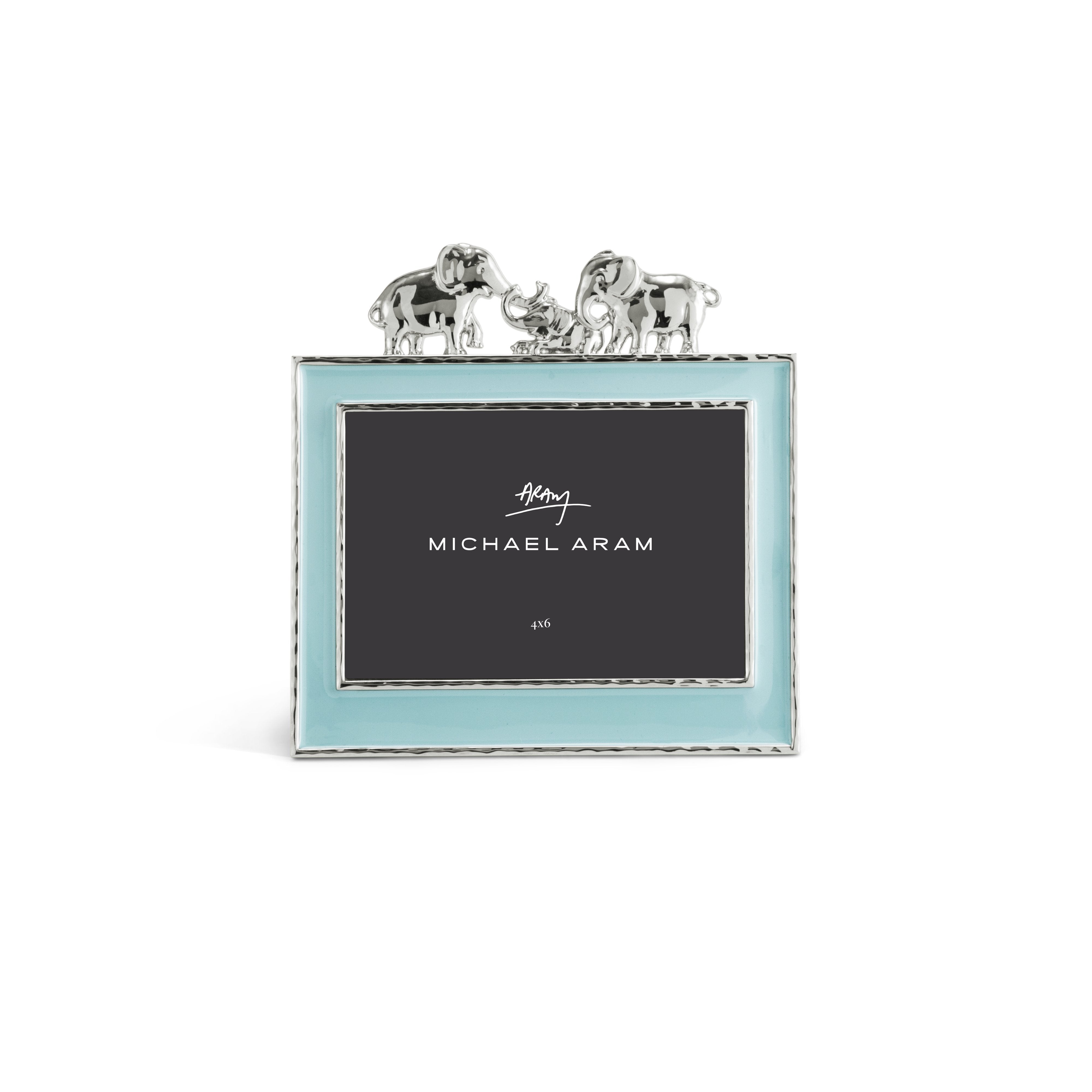 4x6 Elephant Photo Frame - Elegant Home Decor for Pictures, Wall Art, and Gift Ideas | Perfect for Living Room, Bedroom, and Office Display