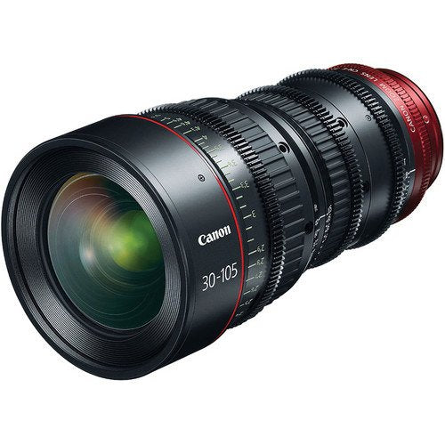 Canon CN-E 30-105mm T2.8 L S Telephoto Cinema Zoom Lens with EF Mount - Professional 4K Video & Film Production for DSLR Cameras